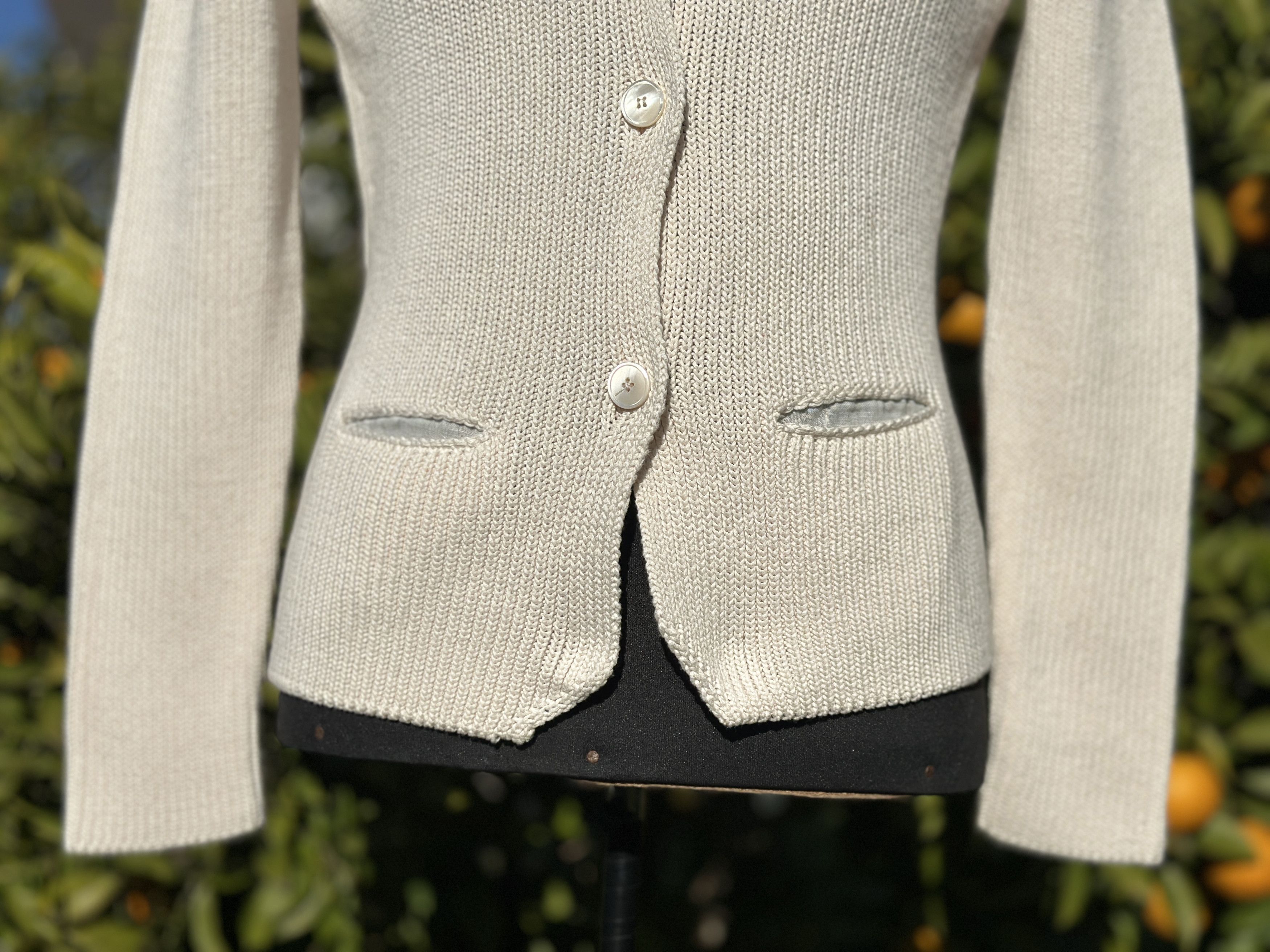 Brunello Cucinelli Brunello Cucinelli Cotton Knit Cardigan Slim Fit Size M Size M / US 6-8 / IT 42-44 - 3 Thumbnail