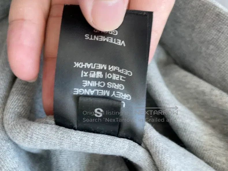 Vetements Vetements Reversed Sweatshirt Size US S / EU 44-46 / 1 - 6 Thumbnail