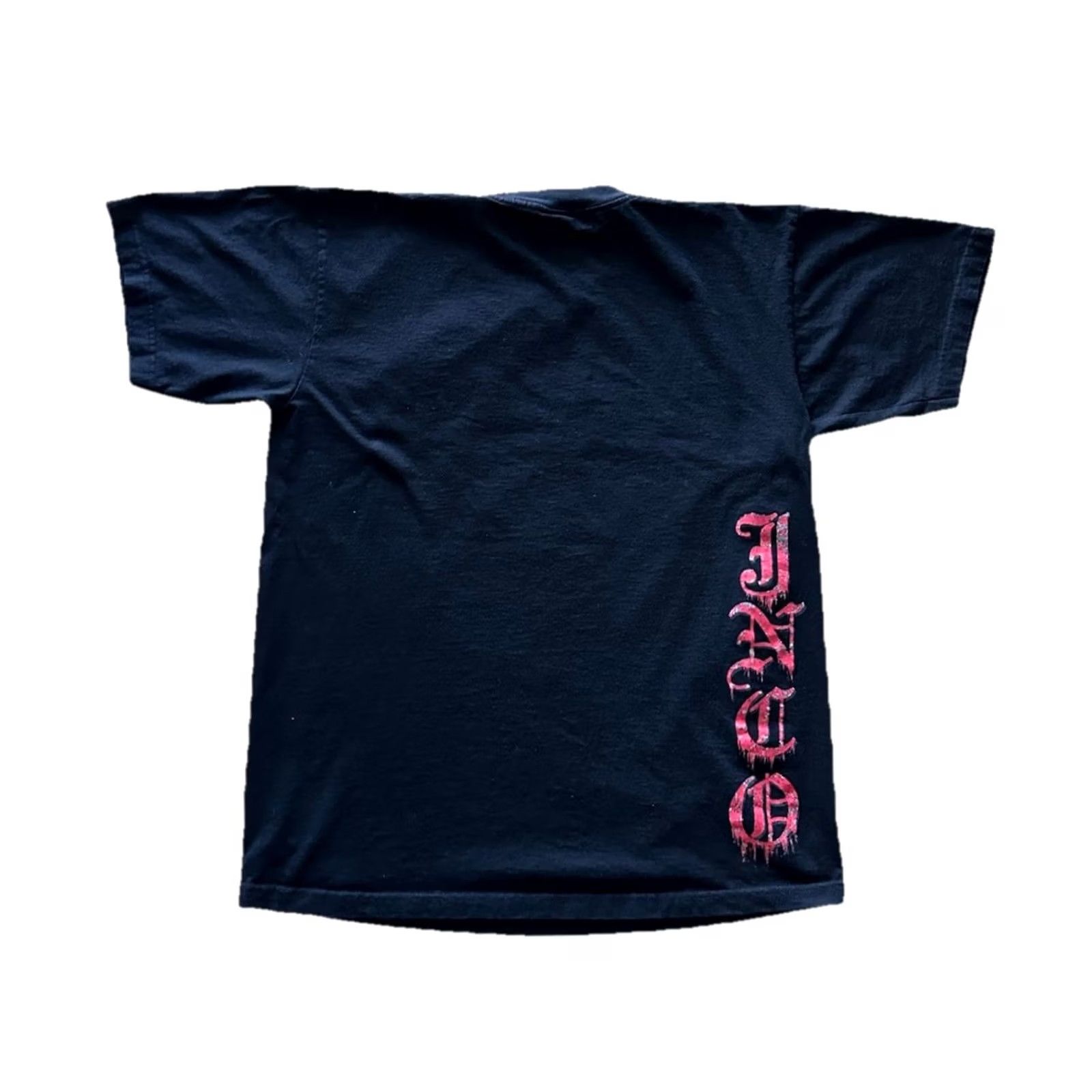 JNCO Vintage JNCO Skull Flame Graphic T-Shirt Large Black 90s RARE Size US L / EU 52-54 / 3 - 7 Thumbnail