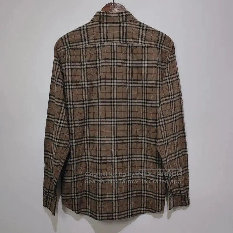 Burberry Burberry Women's Brown Check Cotton Shirt. Size L / US 10 / IT 46 - 2 Thumbnail