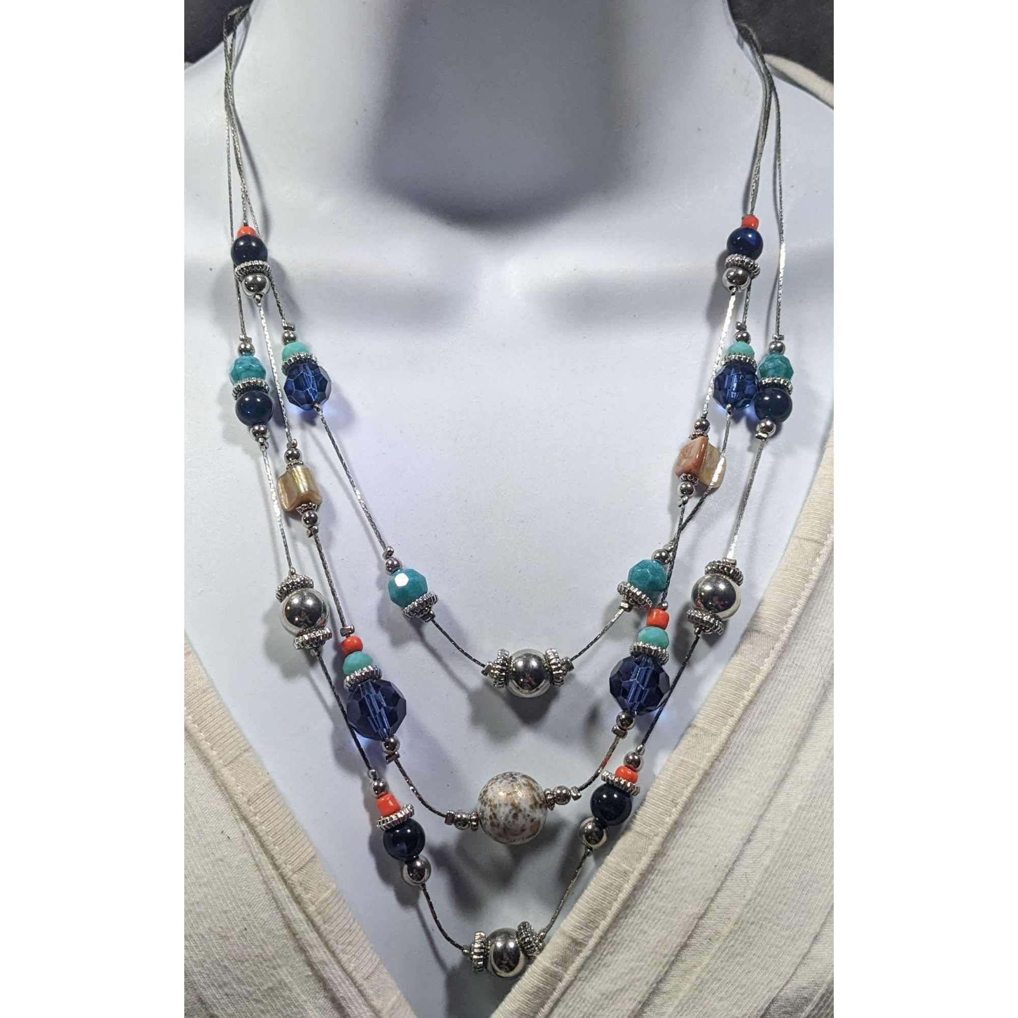 Other Southwestern Multilayer Beaded Station Necklace Size ONE SIZE - 4 Thumbnail