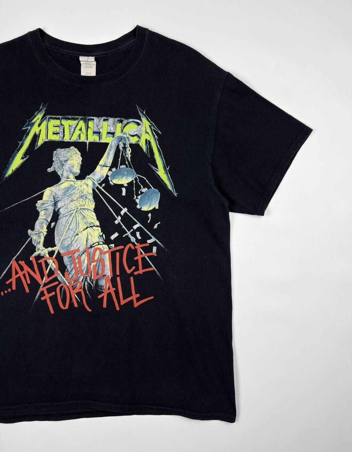Metallica Vintage Metallica And Justice For All T-shirt European Tour Size US L / EU 52-54 / 3 - 3 Thumbnail