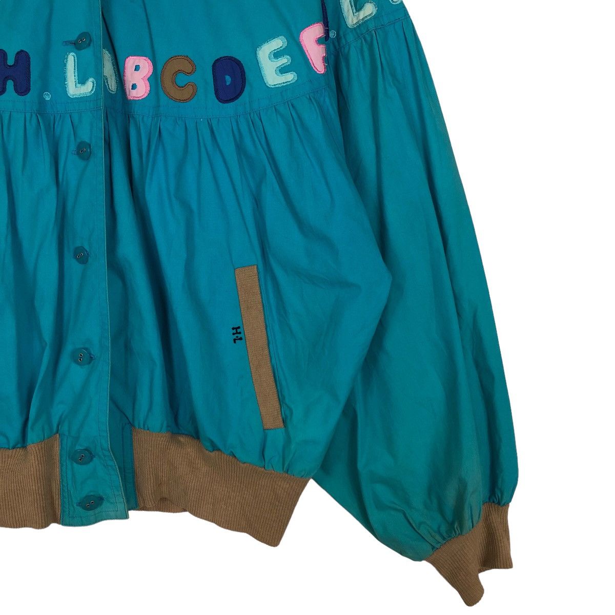 Japanese Brand 🔥Vintage Bomber Jacket Cartoon Big Logo Henri Luc Chapuis Size US M / EU 48-50 / 2 - 5 Thumbnail