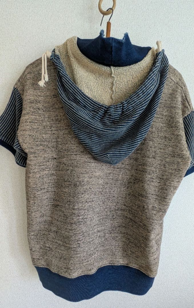 Kapital Capital Sashiko Short Sleeve Hoodie Size US M / EU 48-50 / 2 - 4 Thumbnail
