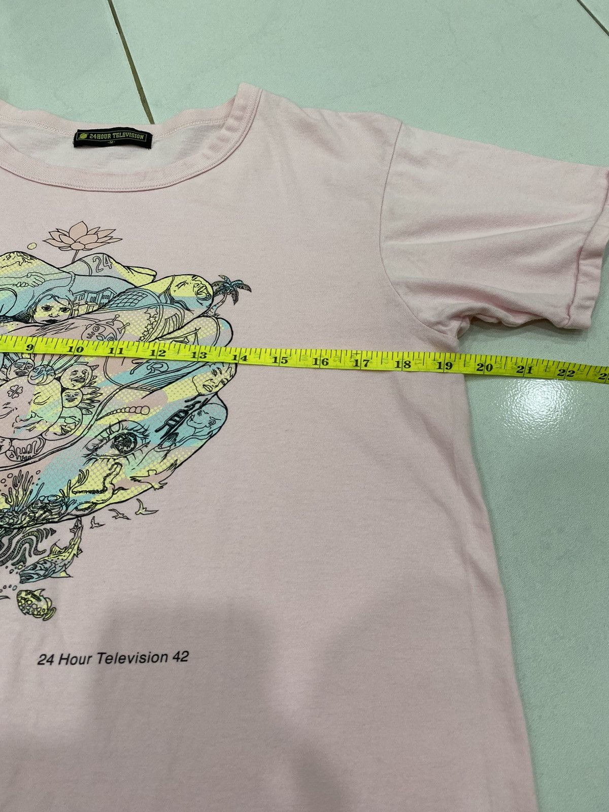 Japanese Brand 24Hour Television Japan Pop Art T Shirts Size US M / EU 48-50 / 2 - 6 Thumbnail