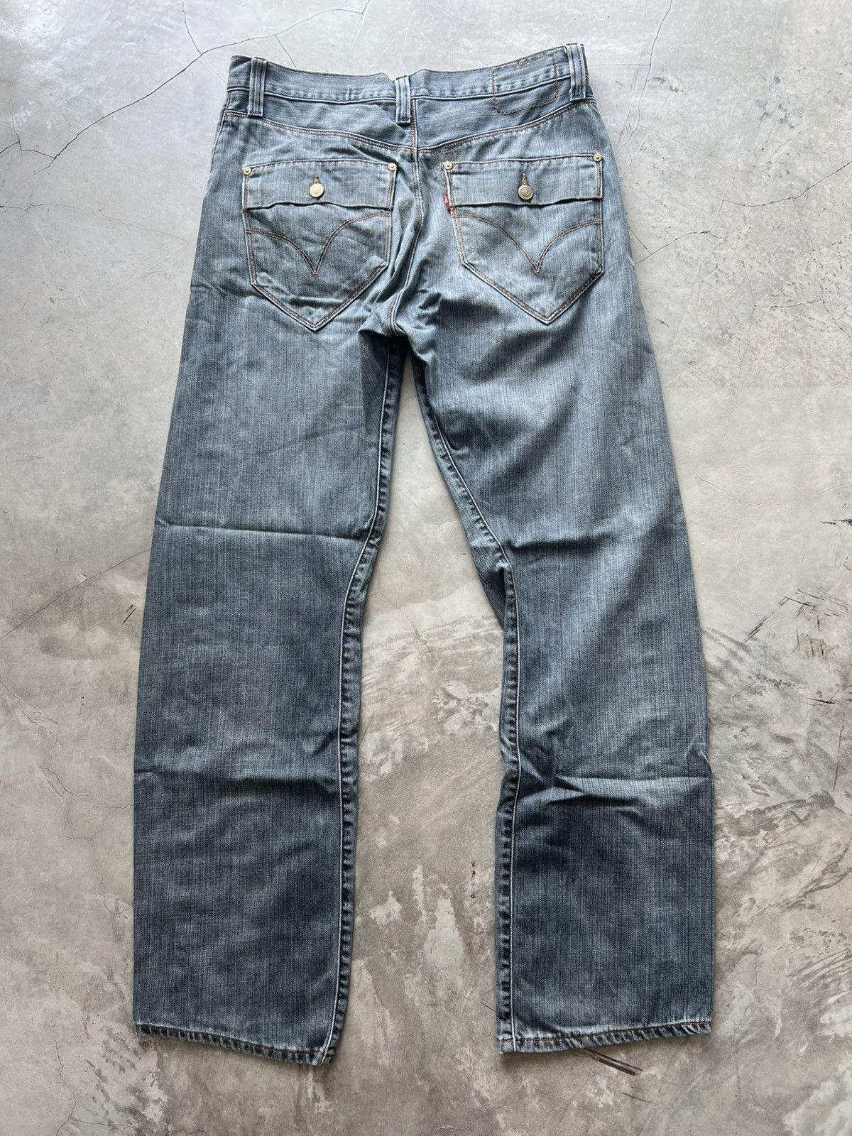 Levis Engineered Jeans Buckleback Tag W31 Actual 33x32