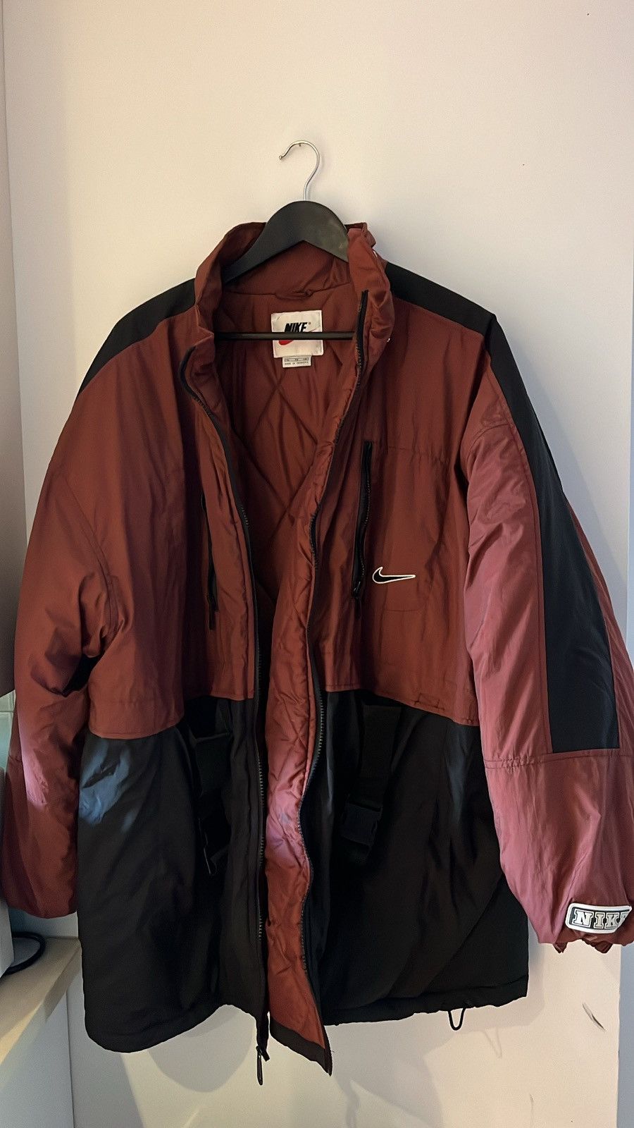 Nike VINTAGE NIKE AIR PUFFY JACKET | Grailed