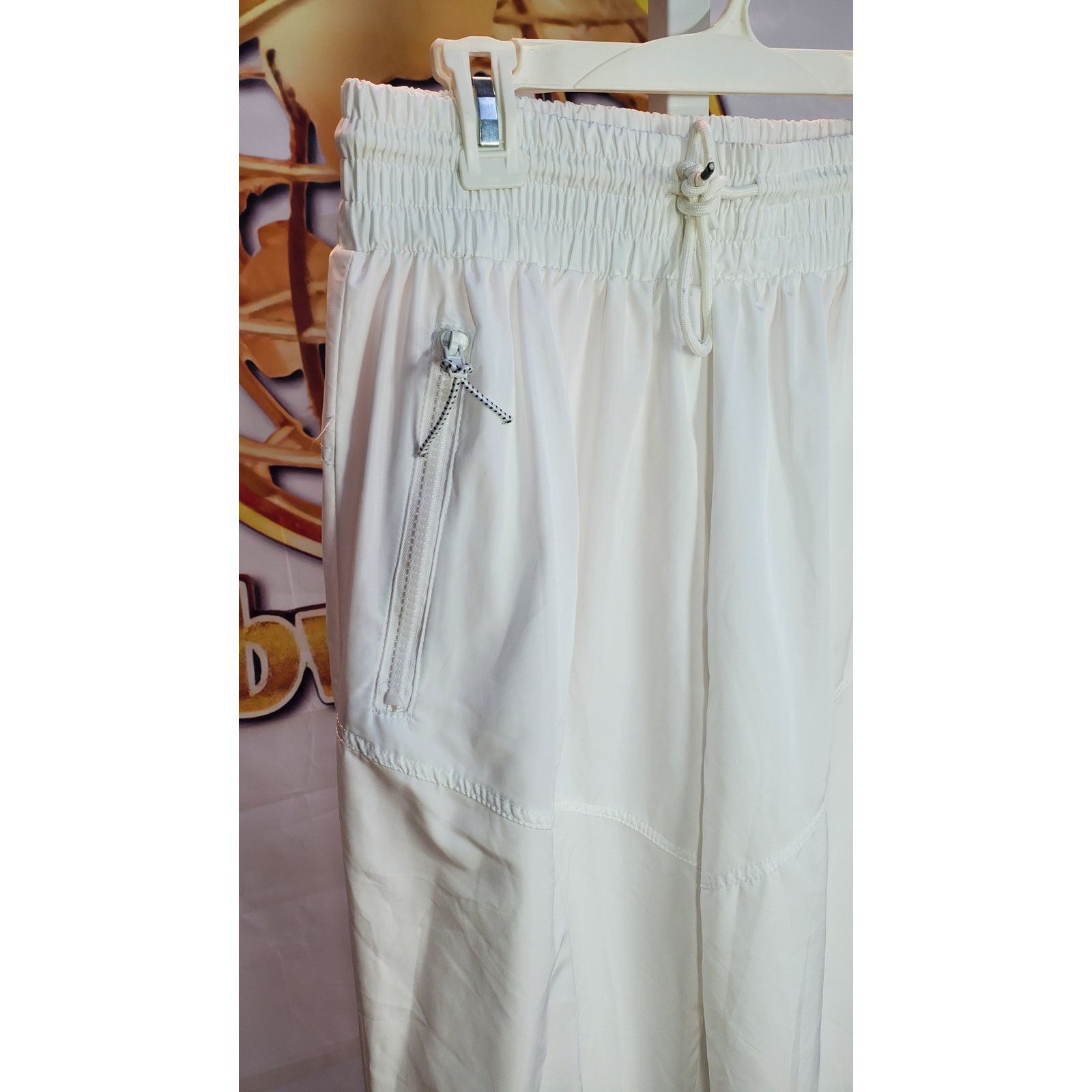 Forever 21 Forever 21 White Windbreaker Jogger Pants Size M Size 32" / US 10 / IT 46 - 4 Thumbnail