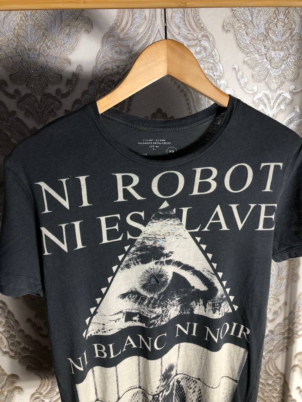 Allsaints × Vintage VERY RARE ALLSAINTS BIG LOGO AVANT-GARDE STYLE DESIGNER Y2K Size US S / EU 44-46 / 1 - 2 Thumbnail