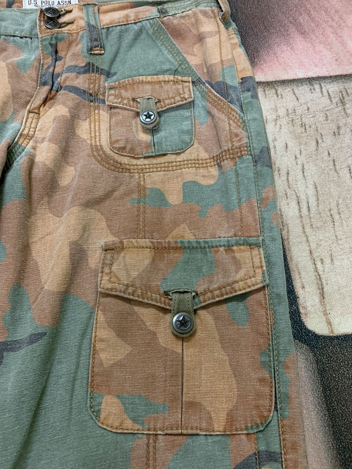 If Six Was Nine SICK FLARE cargo multipocket bondage army pant GOA style Size 31" - 11 Thumbnail