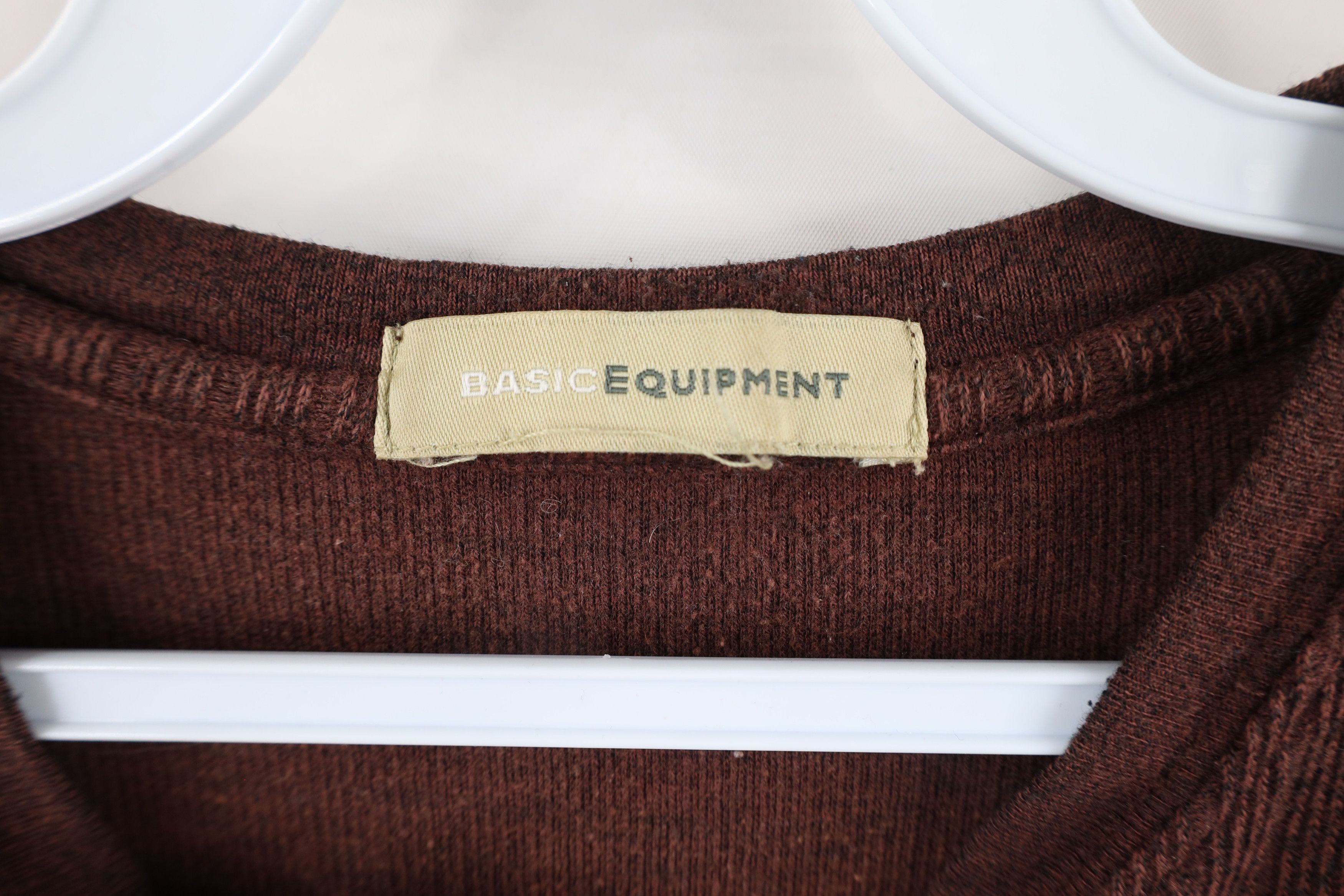 Vintage Vintage 90s Streetwear Ribbed Knit Long Sleeve T-Shirt Red Size US L / EU 52-54 / 3 - 7 Thumbnail