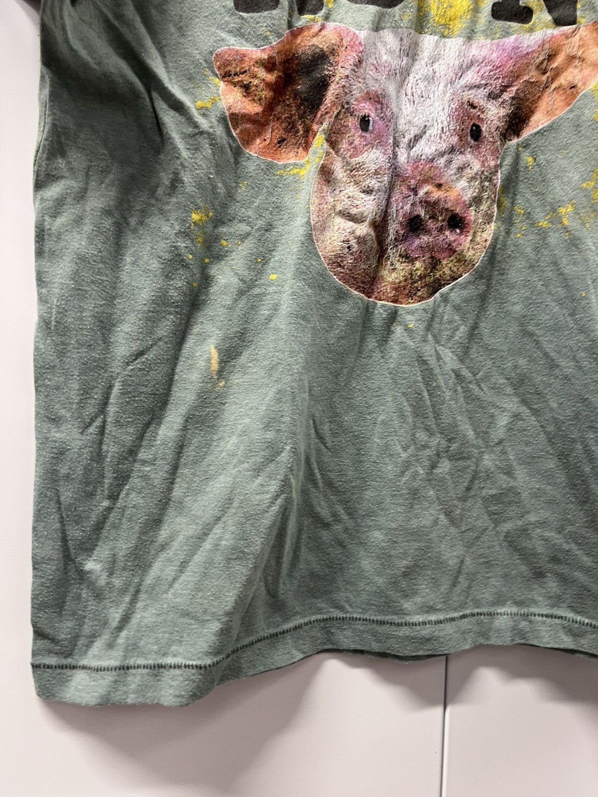 Vintage Y2K 2000's VTG Vintage Ayaw Ko Ng Pig Filipino Humor T Shirt Size US M / EU 48-50 / 2 - 4 Thumbnail