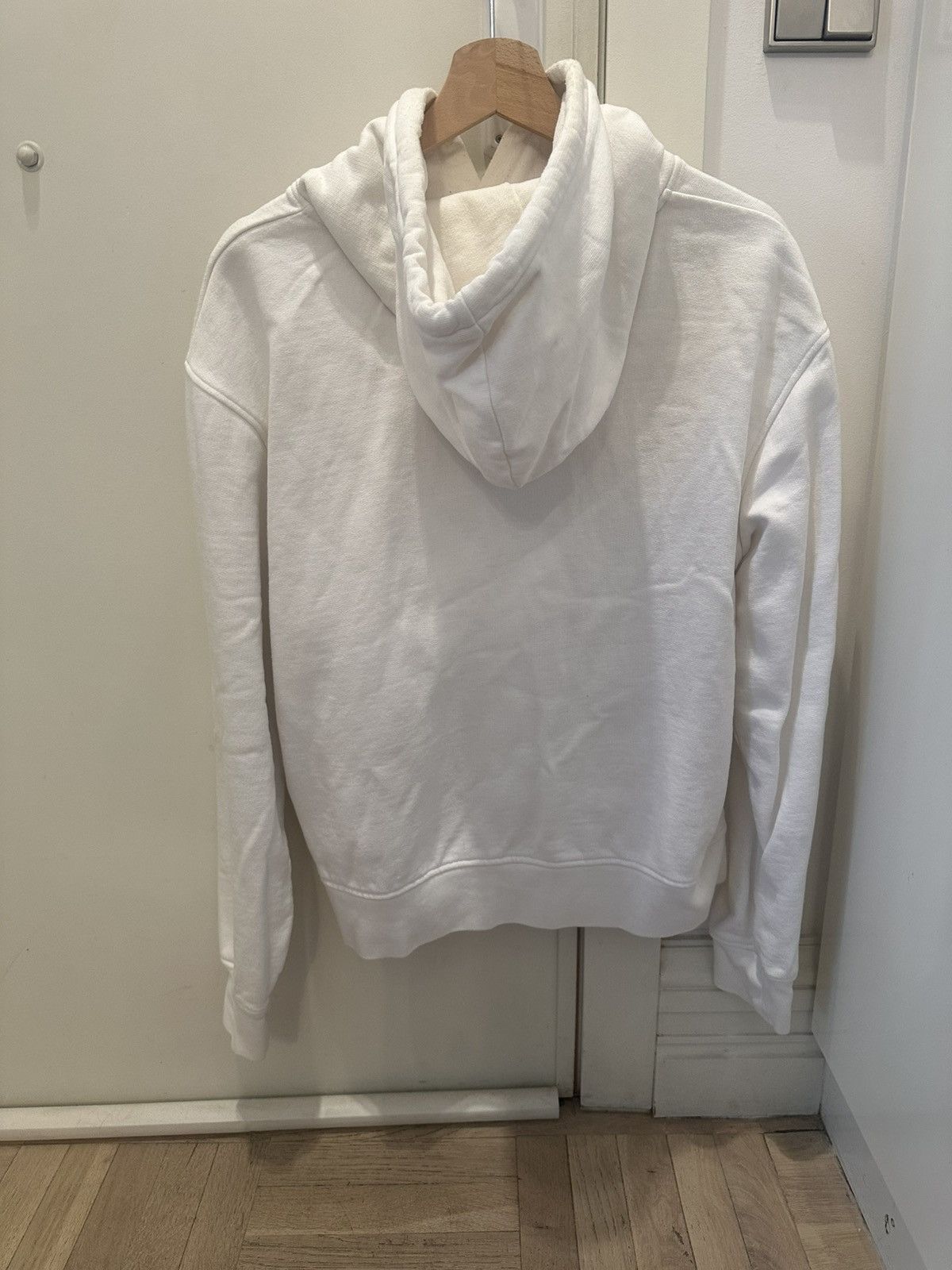 Jacquemus Jacquemus White Logo Hoodie Size US M / EU 48-50 / 2 - 2 Thumbnail