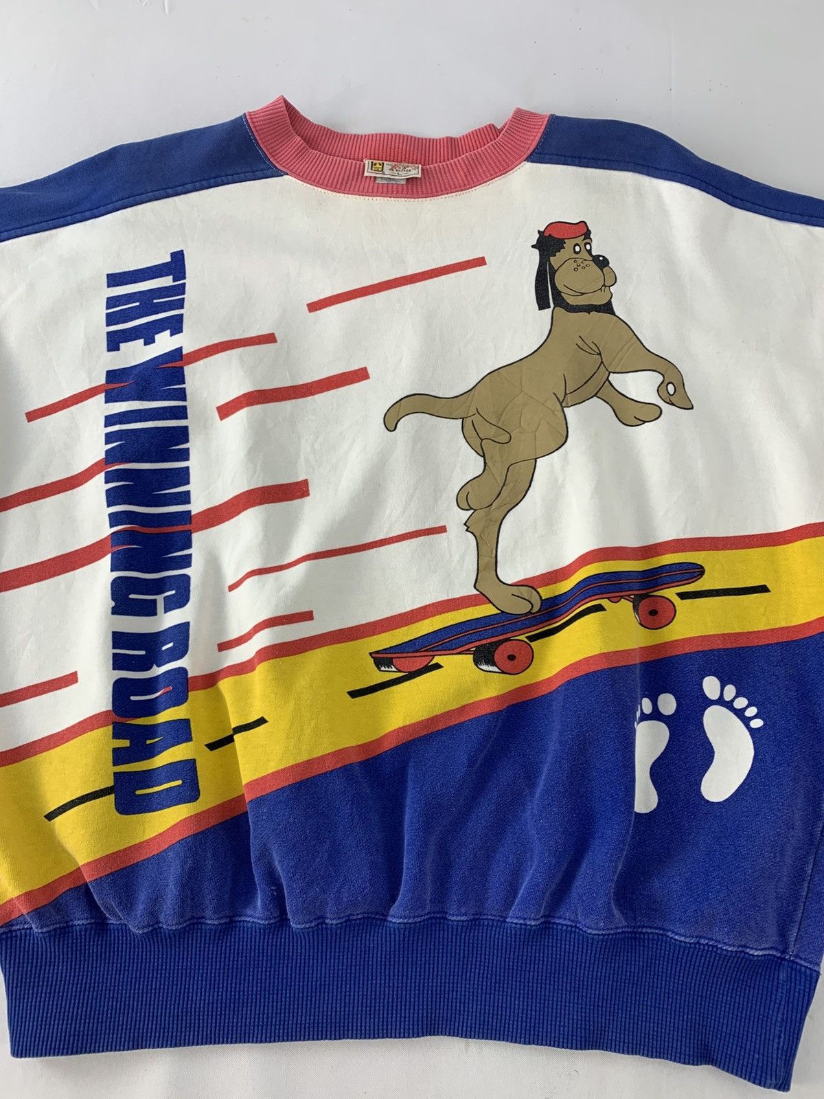 Hang Ten 90s Hang Ten The Winning Road Skateboard Crewneck Sweatshirt Size US XL / EU 56 / 4 - 3 Thumbnail