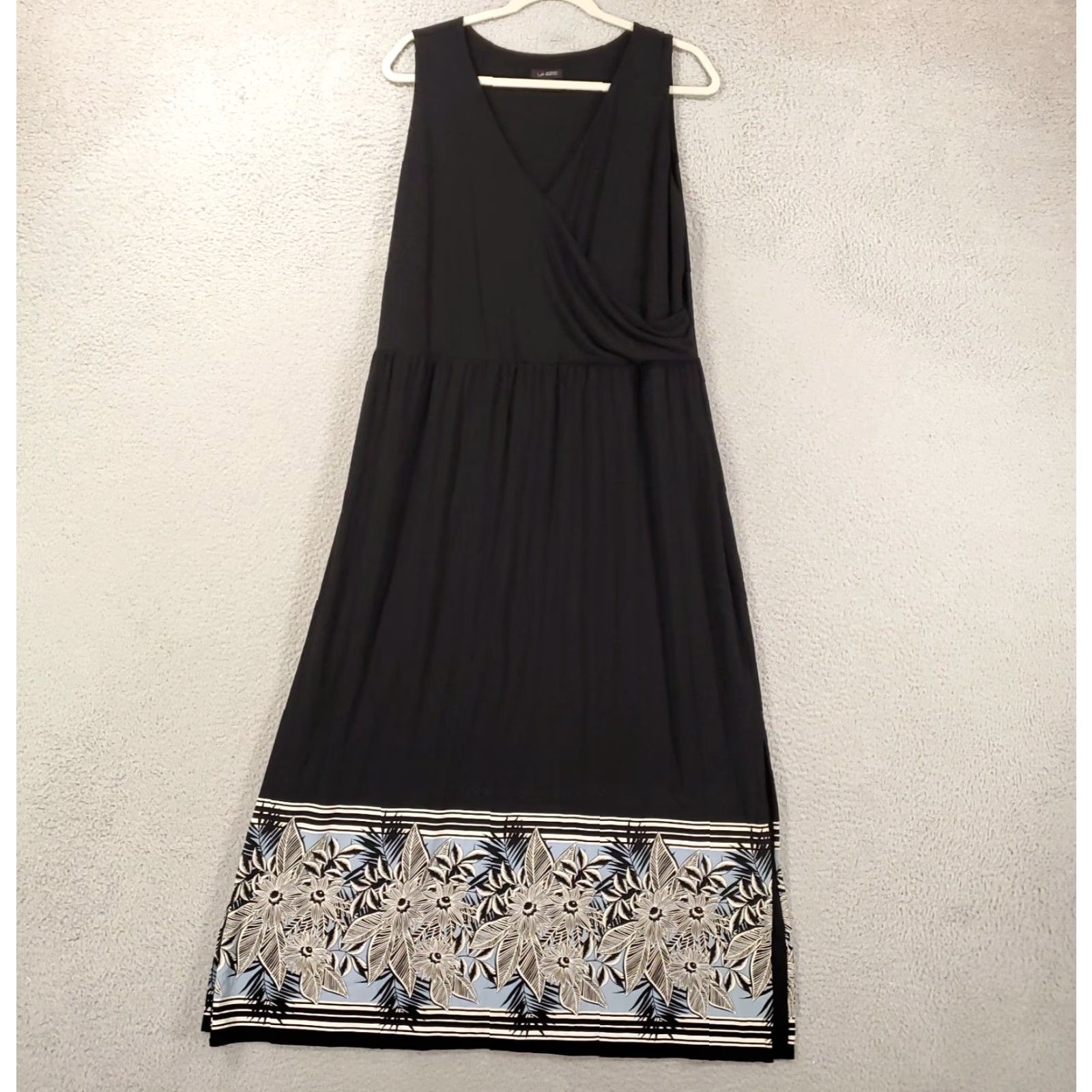 beaded drop waist dress Majesté Mikado Satin Drop-Waist Wedding Plus Couture Size Size:US 6/UK 8/EU 36 Coral Black Plus Utility Pocket flare silhouette with a