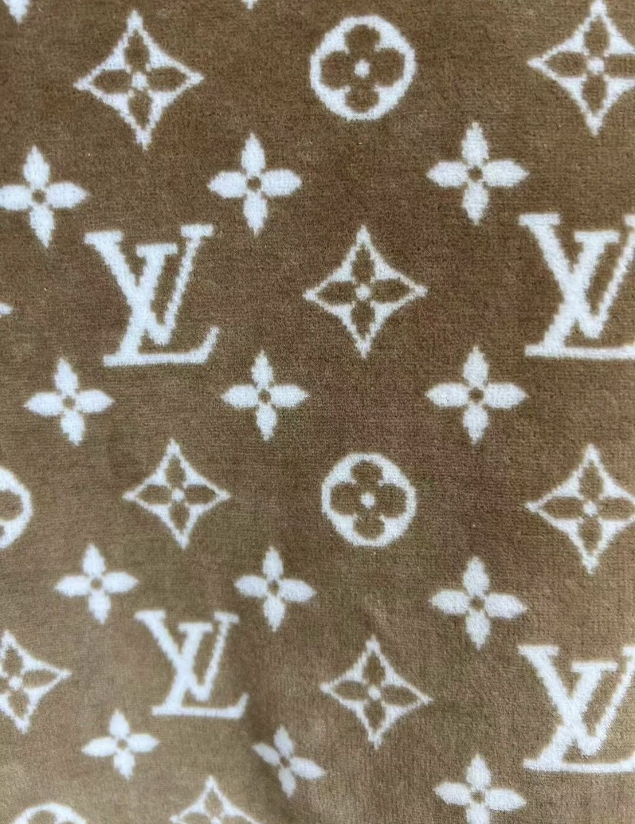 Louis Vuitton LOUIS VUITTON LV vintage floral full logo plush hoodie 2412 Size US XL / EU 56 / 4 - 3 Thumbnail