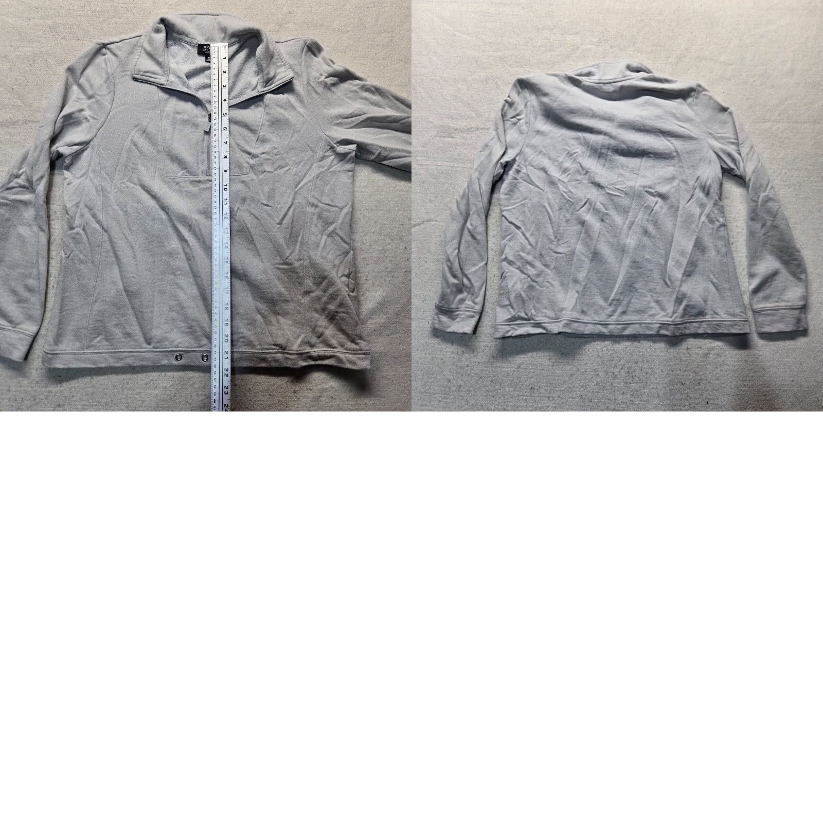Jones New York Jones New York Signature White Sweater 1/4 Zip Long Sleeve Adult Womens M Medium Size M / US 6-8 / IT 42-44 - 8 Thumbnail