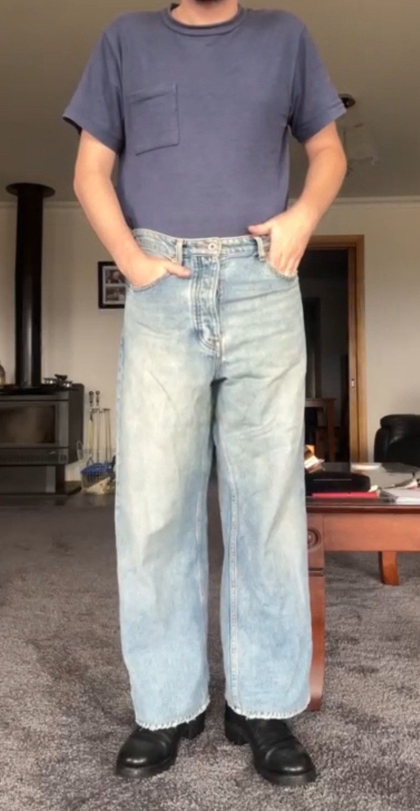 Vuja De Vuja De Version 1 Blue Steve Jeans Size US 30 / EU 46 - 8 Thumbnail