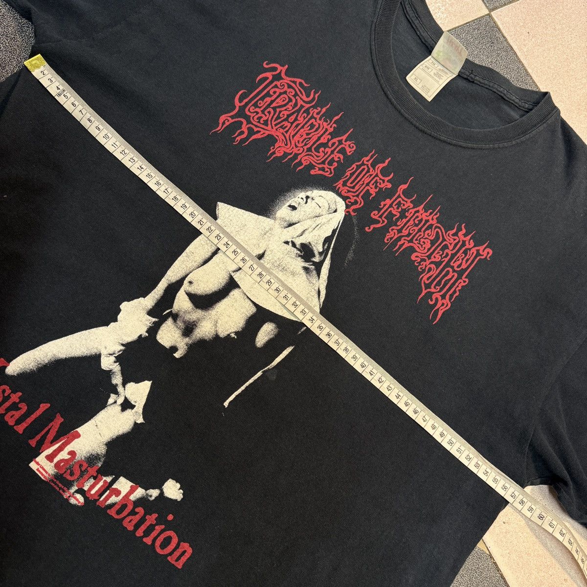 Fruit Of The Loom Cradle Of Filth Vestal vintage 2002 Size US XL / EU 56 / 4 - 5 Thumbnail