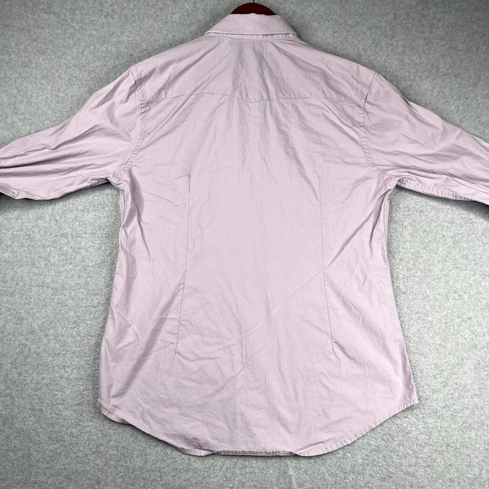 Express Express Shirt Large Lavender Pearl Button-Up Long Sleeve Mens Size US L / EU 52-54 / 3 - 5 Thumbnail