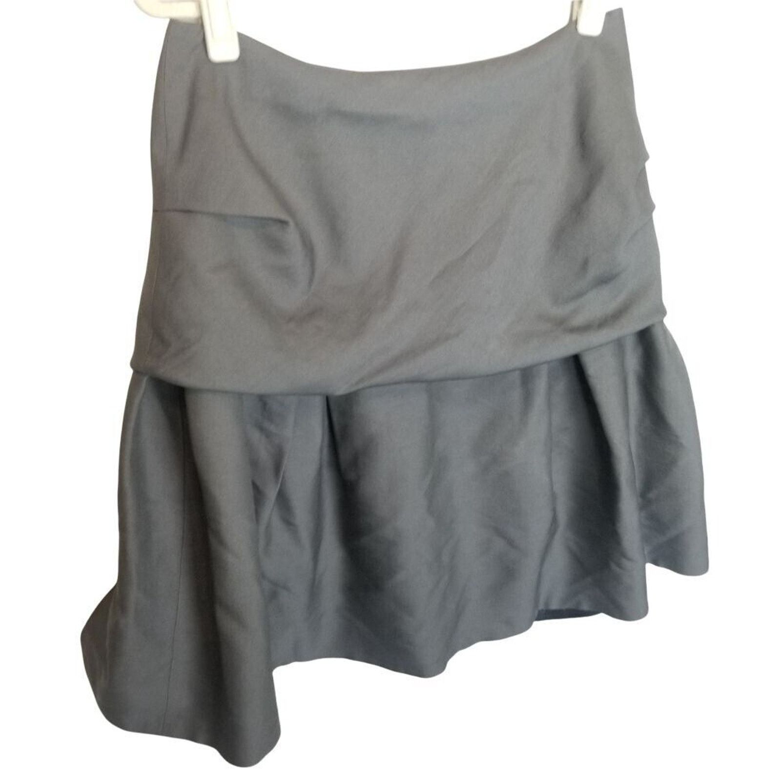 3.1 Phillip Lim Vintage 3.1 Phillip Lim Wool Silk Mini Skirt SIze 6 Layered Size 28" / US 6 / IT 42 - 2 Thumbnail