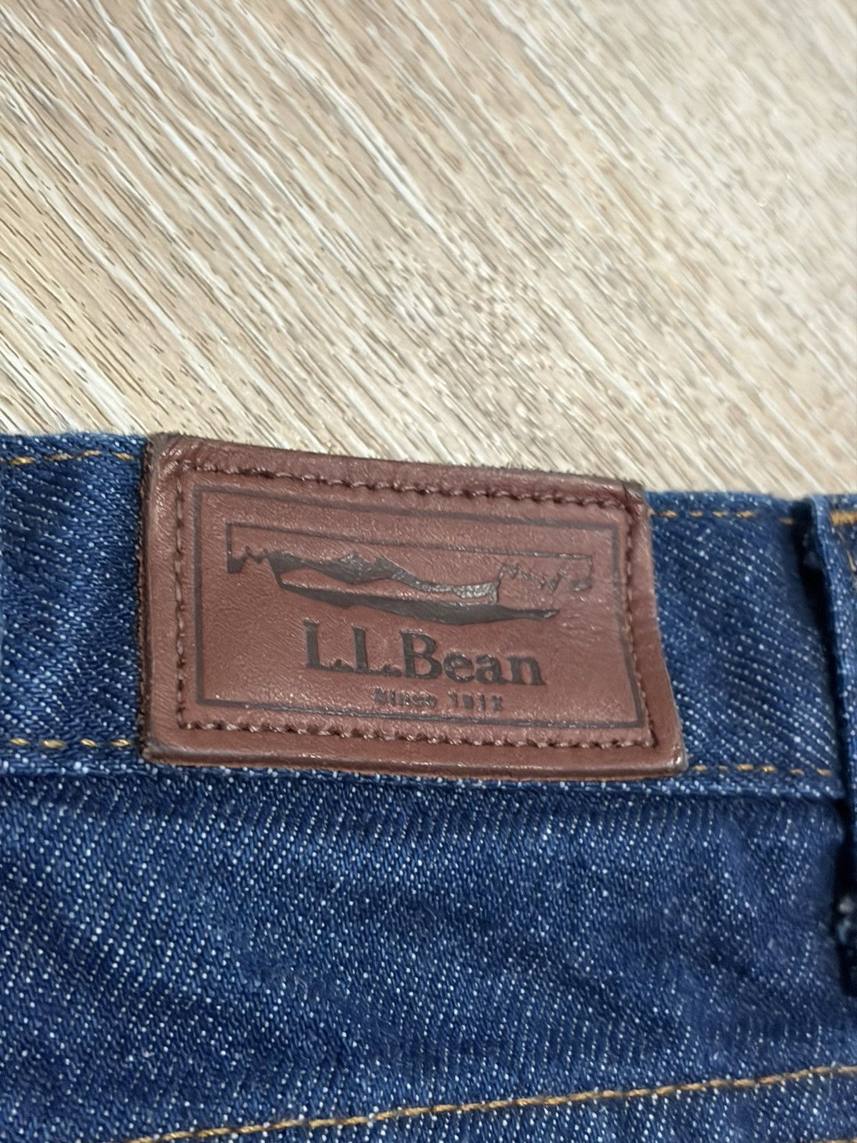 L.L. Bean L.L.Bean Classic Fit Denim Jeans 38x28 Size US 38 / EU 54 - 4 Thumbnail