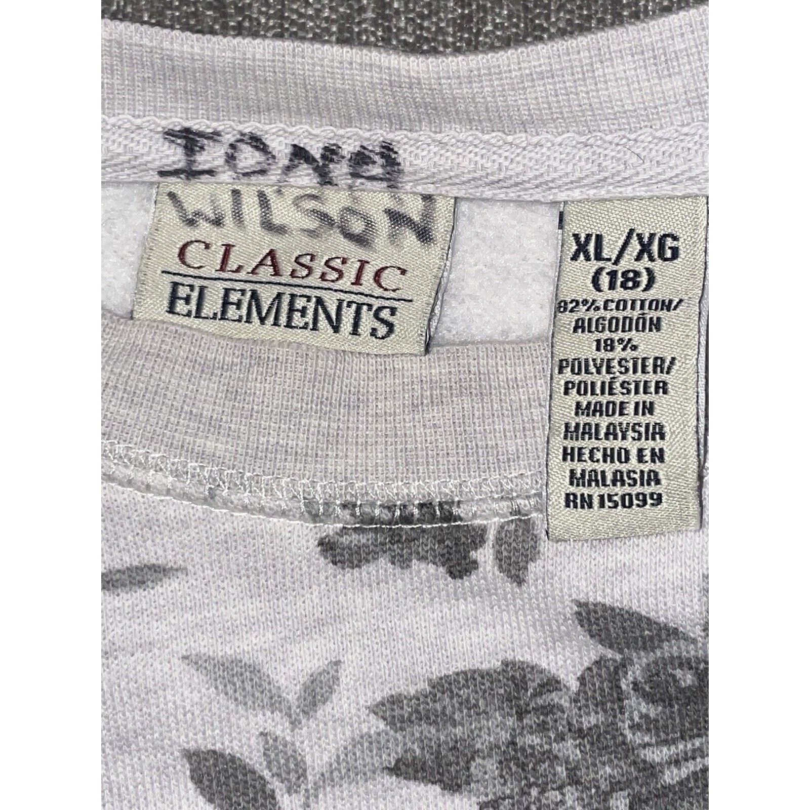 Japanese Brand × Vintage Vintage Floral Crewneck Sweatshirt Grey Large Size US L / EU 52-54 / 3 - 3 Thumbnail