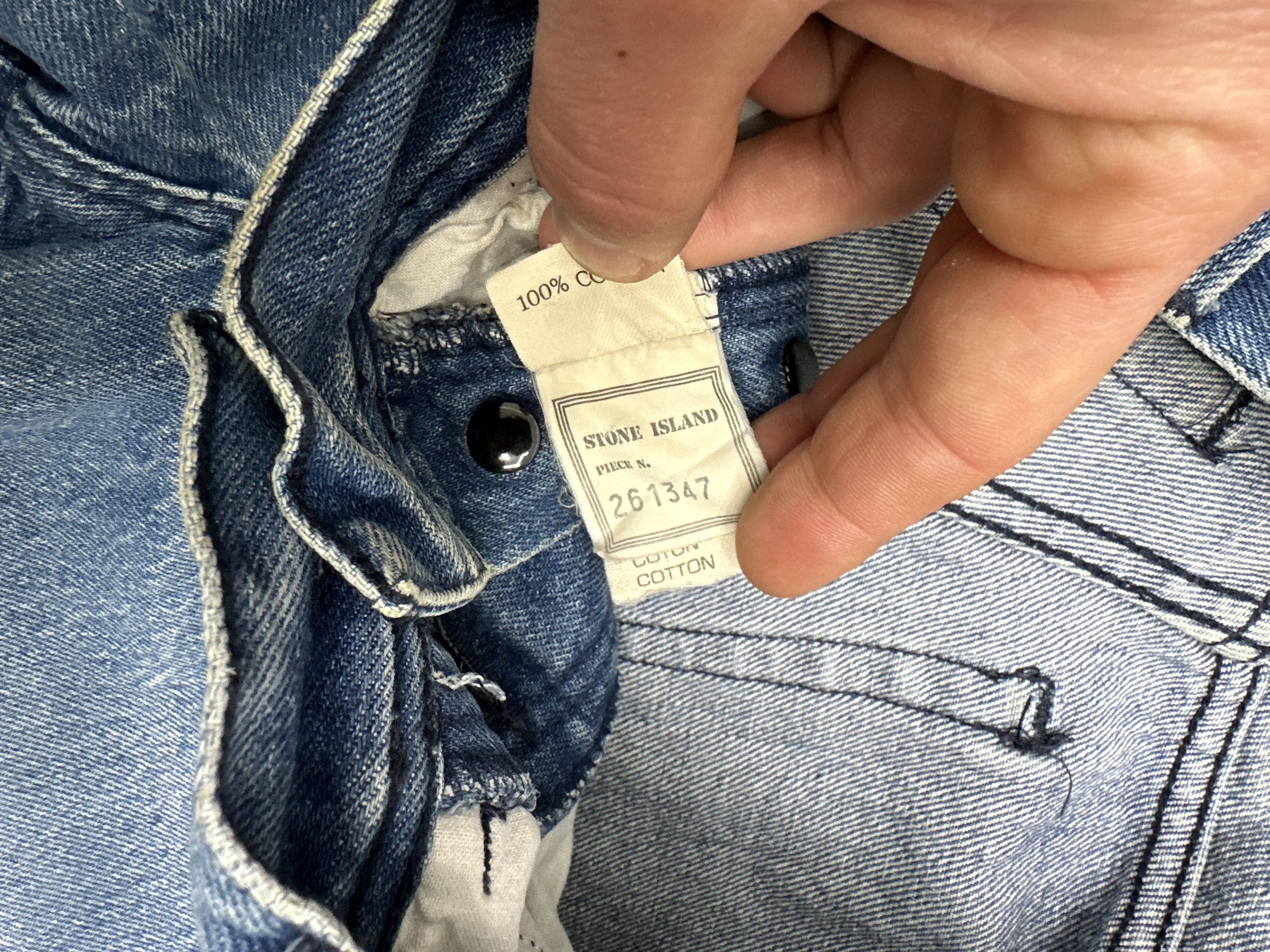 Stone Island Rare Stone Island 1985 Jeans Pants Trousers Size 42 26 Size US 26 / EU 42 - 17 Thumbnail