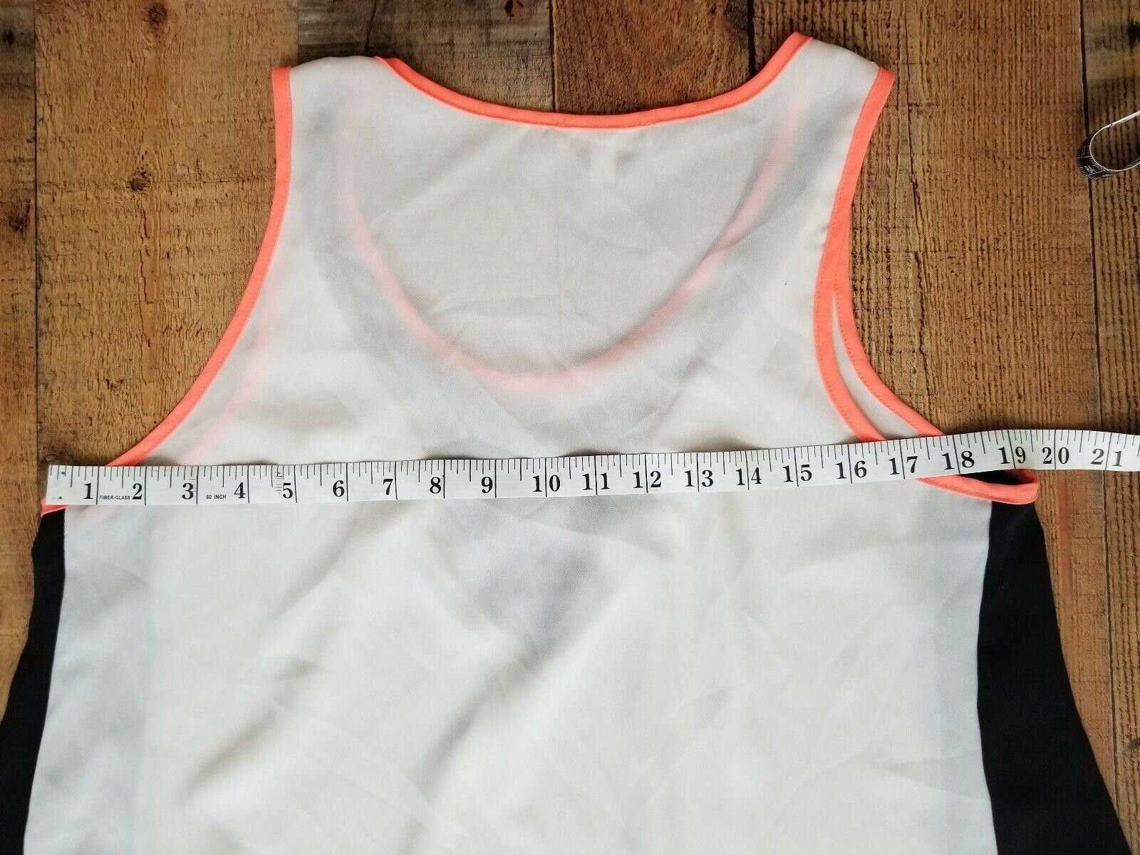 Designer Dressy Tank Top Lot Large Violet And Claire GB Semi Sheer Size L / US 10 / IT 46 - 6 Thumbnail