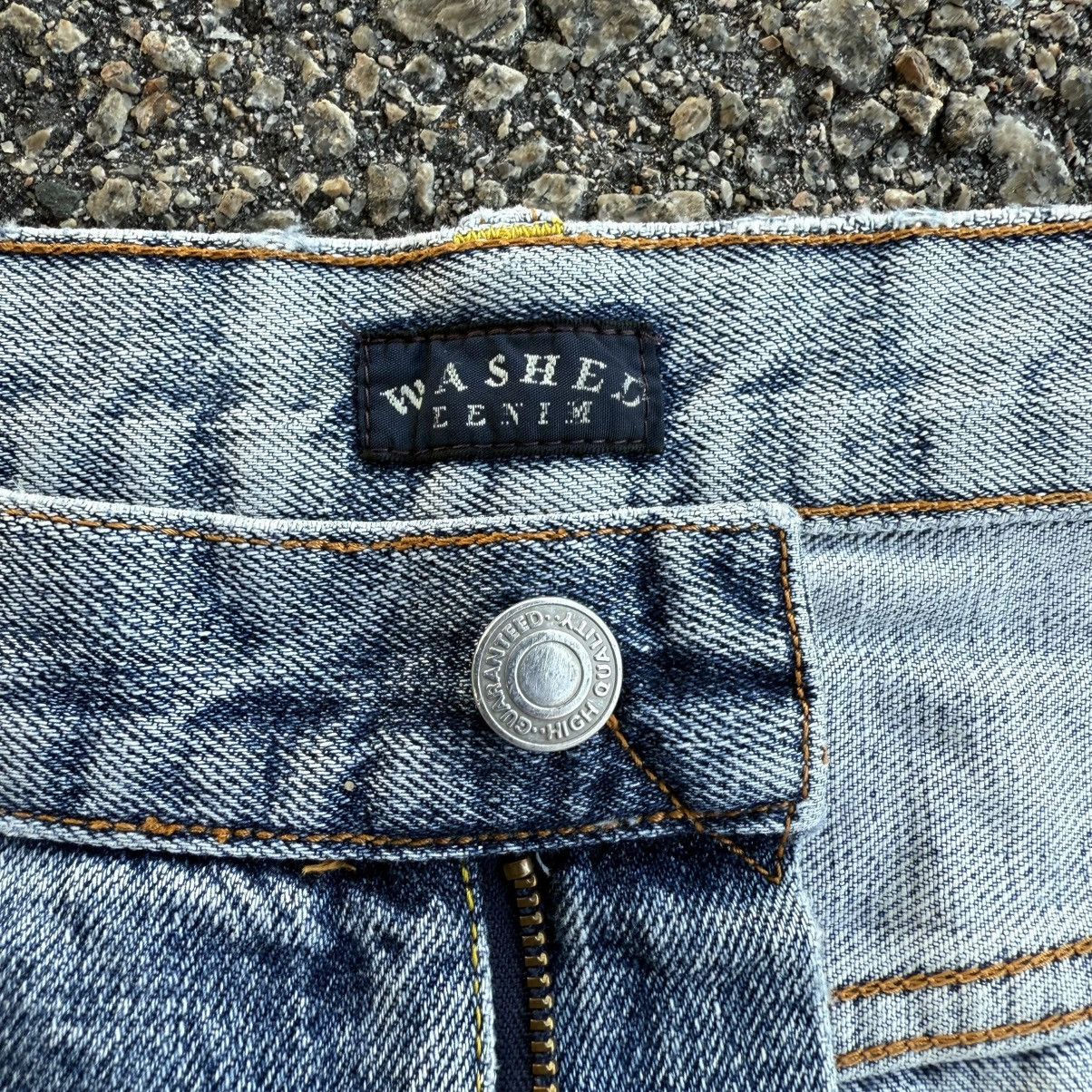 Japanese Brand VINTAGE MUD WASHED DENIM RIPPEP JEAN Size US 40 / EU 56 - 8 Thumbnail