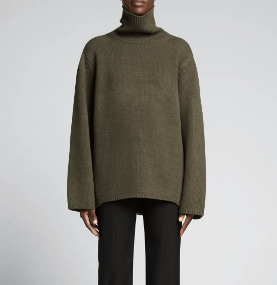 Toteme Toteme Toteme Wool Cashmere Turtleneck Sweater Size XXS / US 00 / IT 34 - 1 Thumbnail