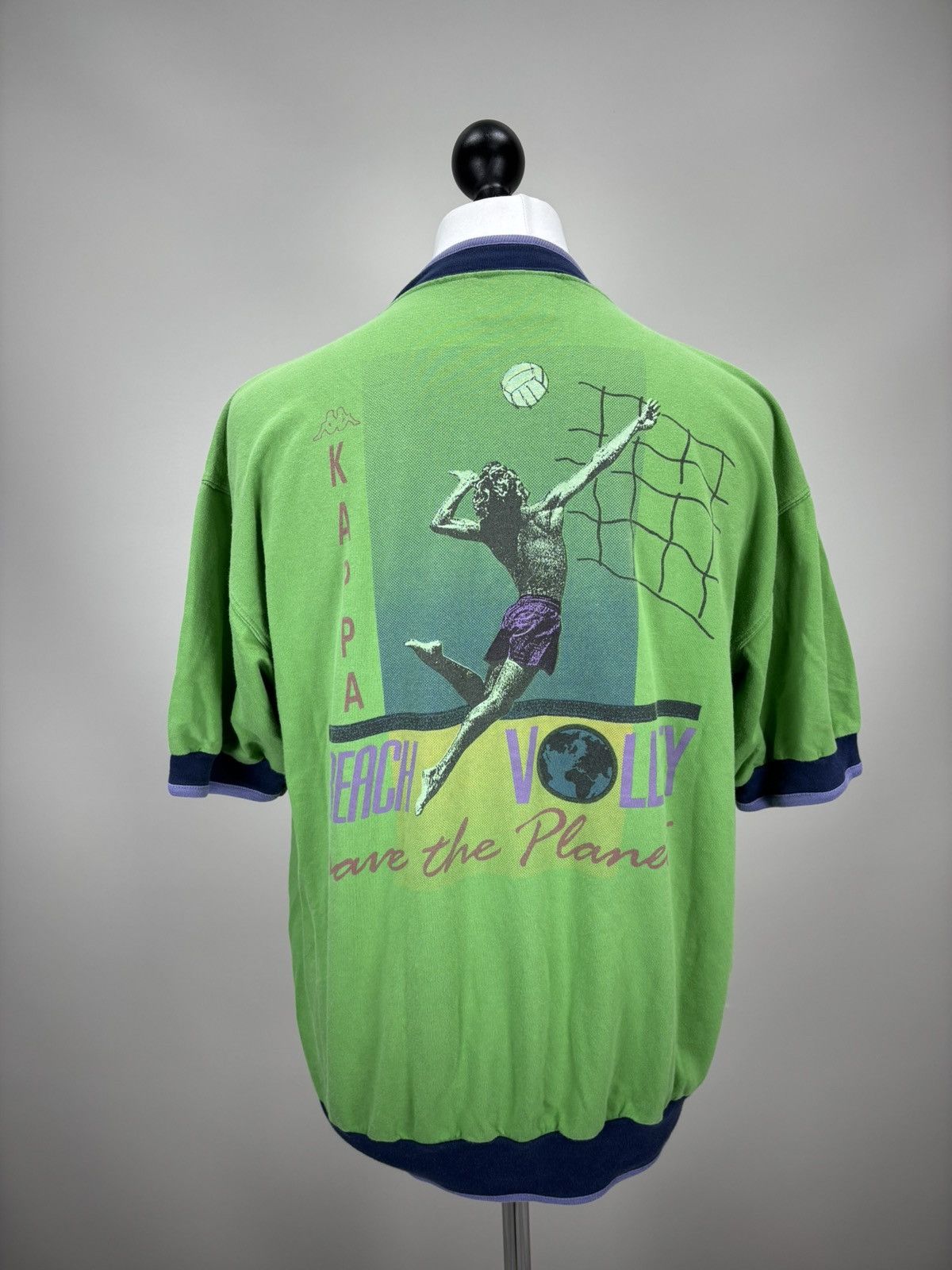 Kappa Mens vintage t shirt Kappa Volleyball Beach Size XL Size US XL / EU 56 / 4 - 6 Thumbnail