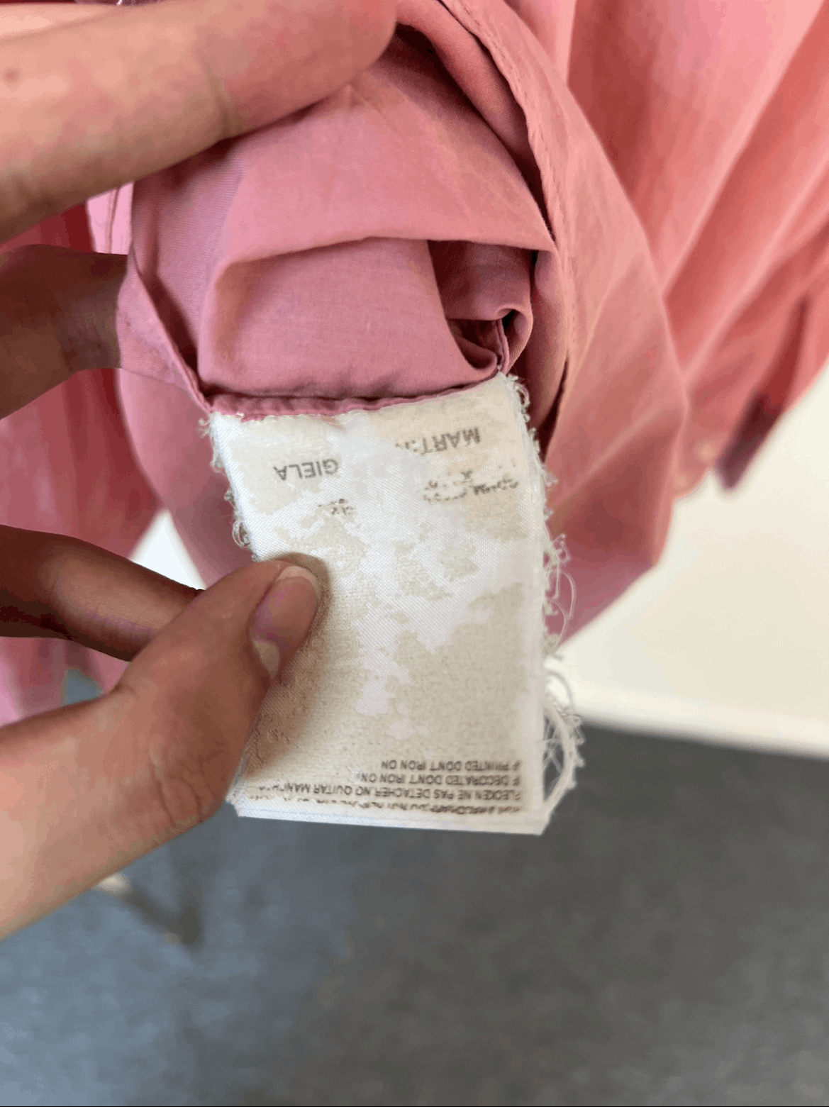 Maison Margiela Maison Martin Margiela 07ss Pink Shirt | Grailed