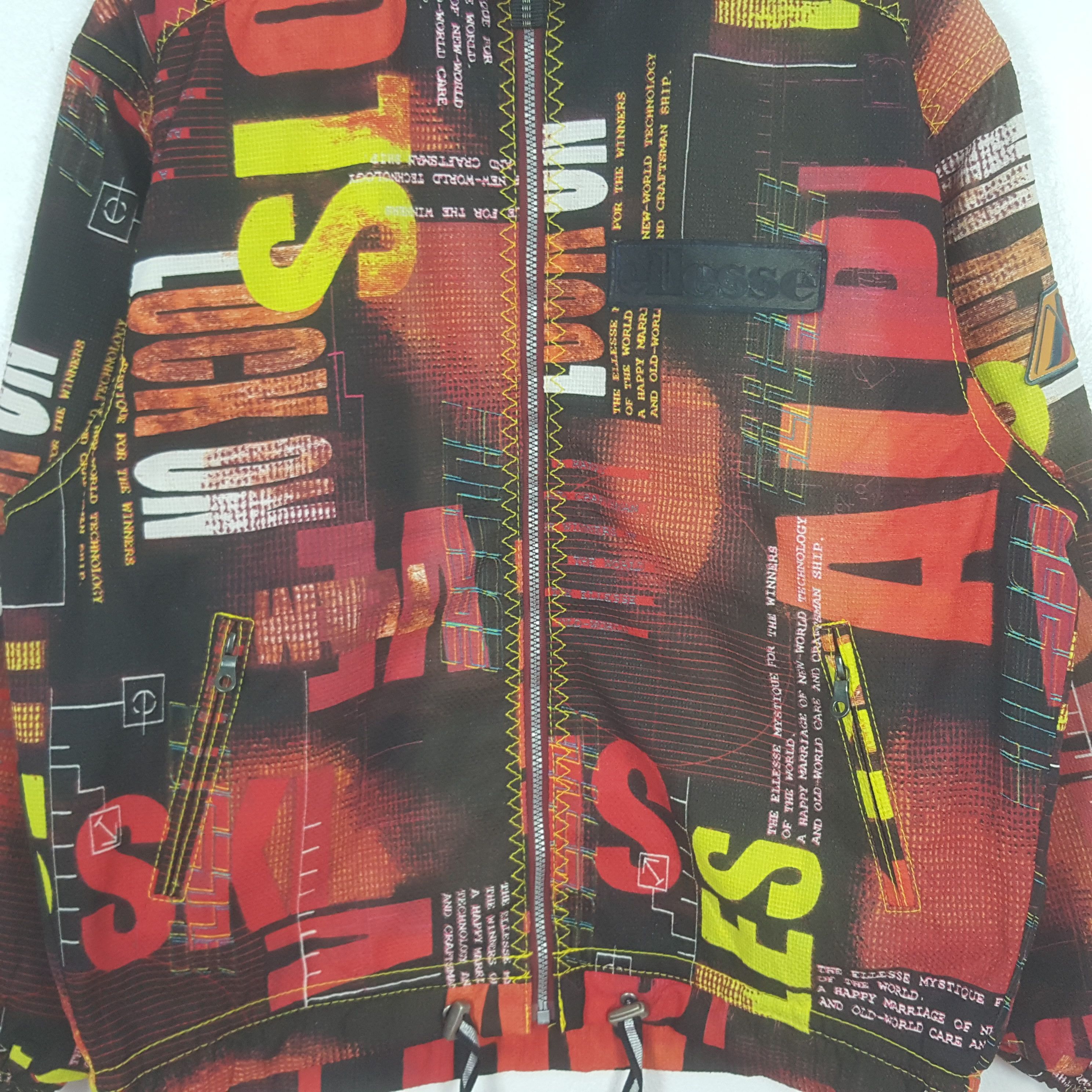 Ellesse Vintage Ellesse Full Print Jacket C325N1 Size US XL / EU 56 / 4 - 2 Thumbnail
