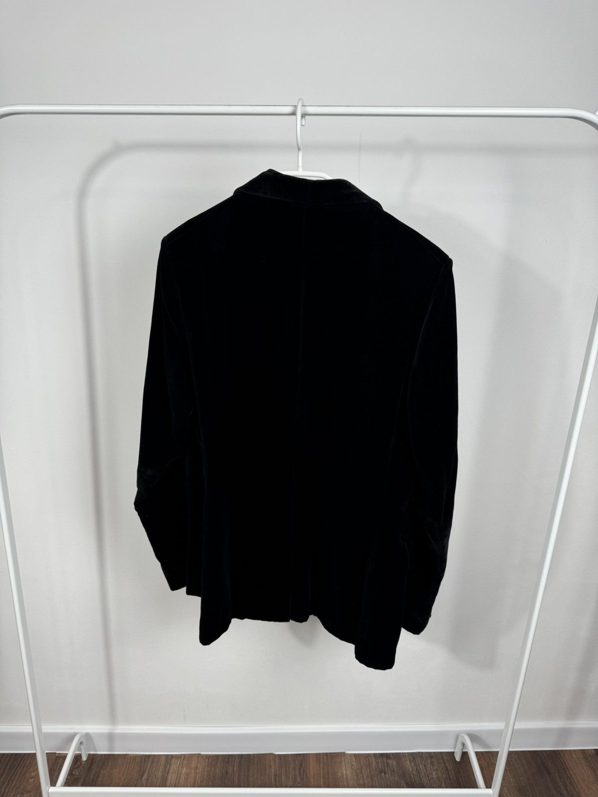 Other Vintage Women’s Black Velvet Blazer Tailored Jacket Coat Size L / US 10 / IT 46 - 12 Thumbnail