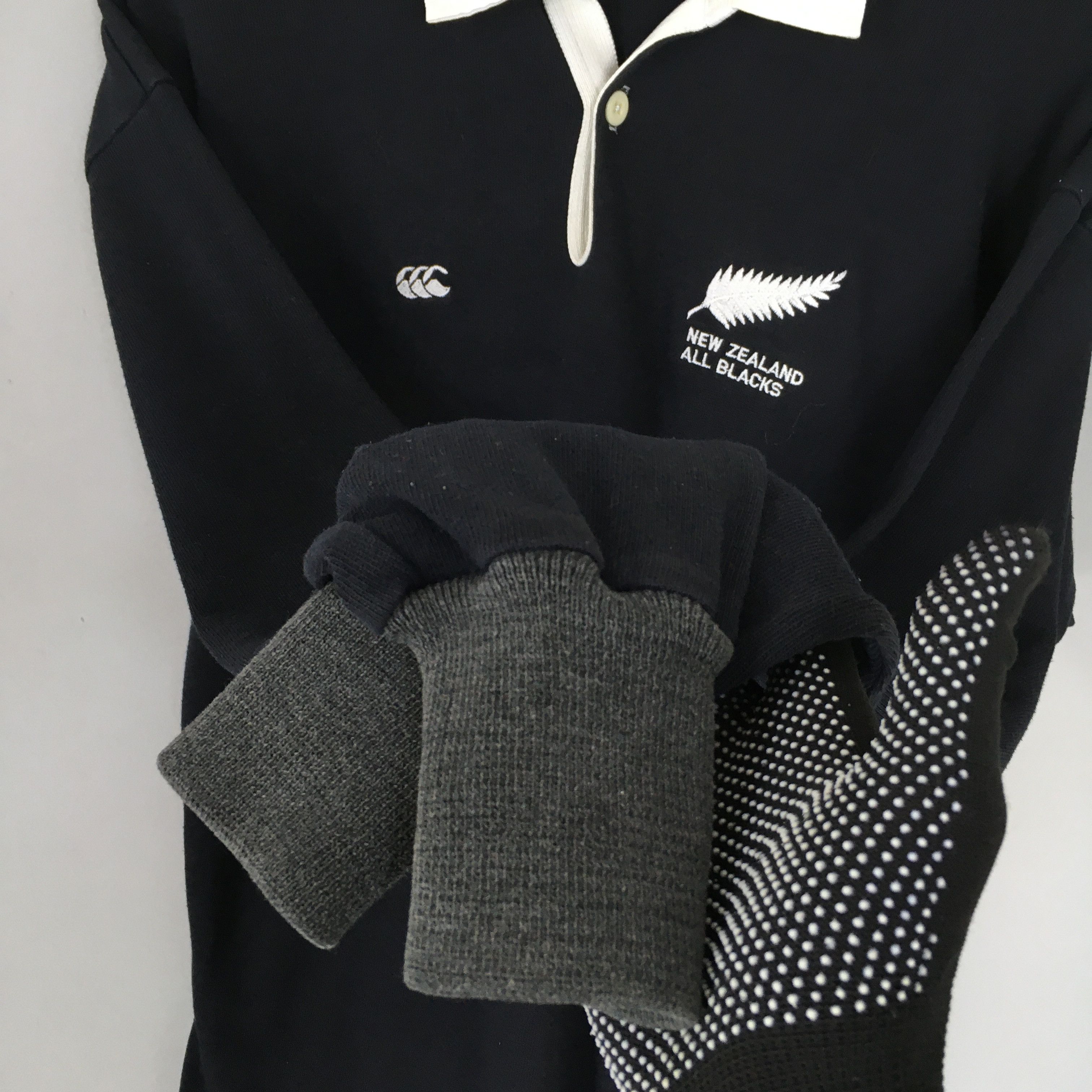 Canterbury of New Zealand Vintage Canterbury Of New Zealand All Blacks Rugby Shirt M Size US M / EU 48-50 / 2 - 4 Thumbnail