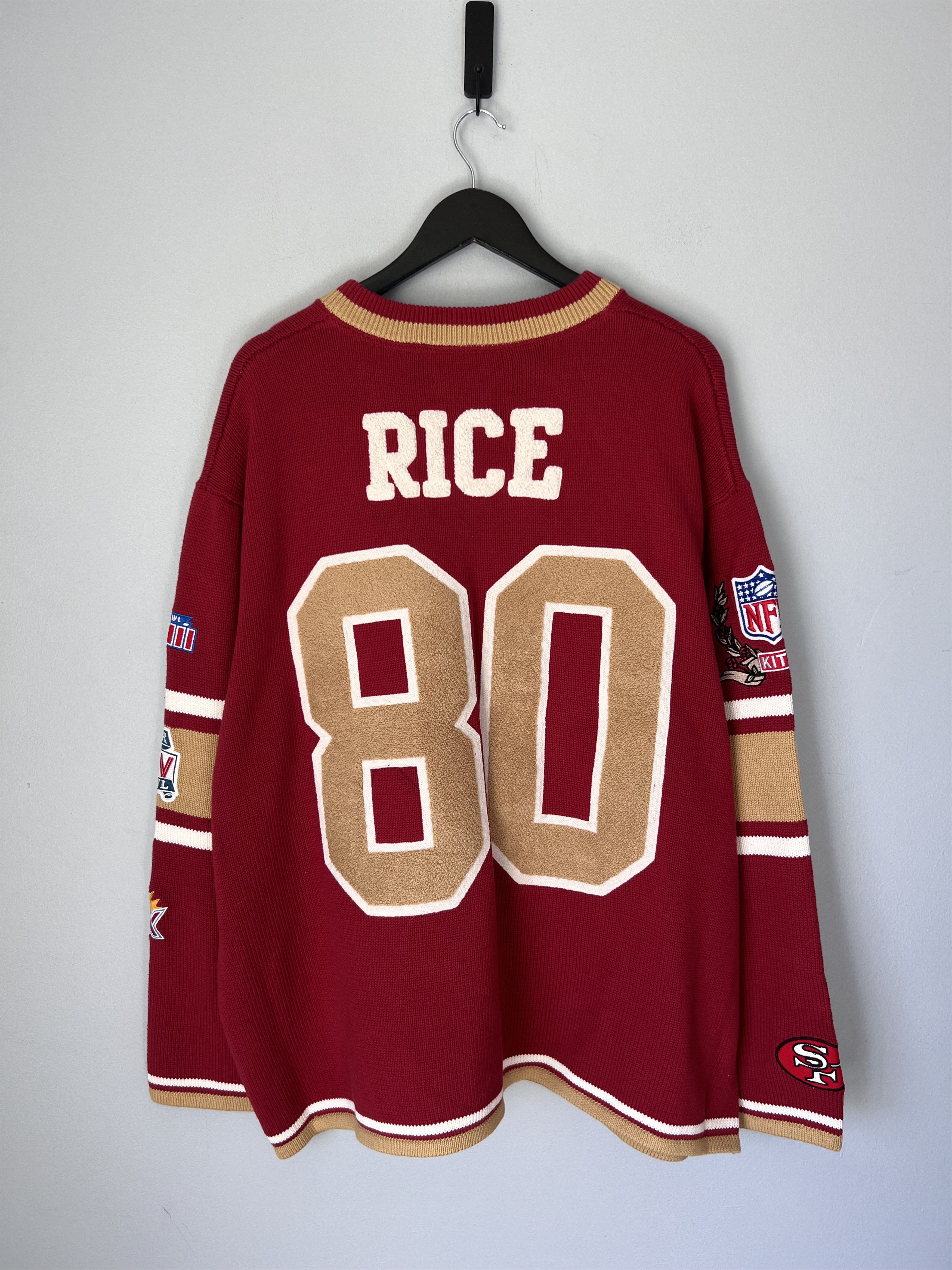 Kith × NFL Kith NFL San Francisco 49ers Jerry Rice Beau Knit Sweater Size US XL / EU 56 / 4 - 7 Thumbnail