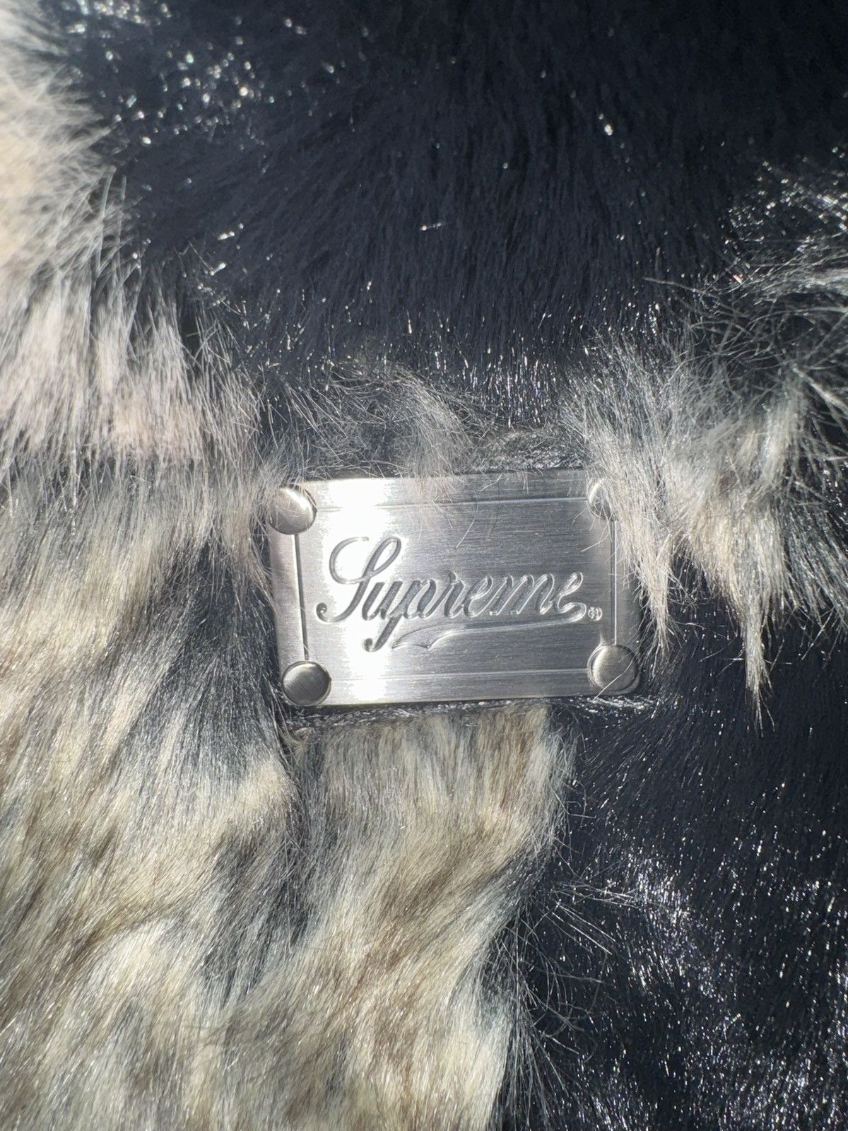 Supreme Supreme Patchwork Faux Fur X Goretex Windstopper Size US L / EU 52-54 / 3 - 6 Thumbnail