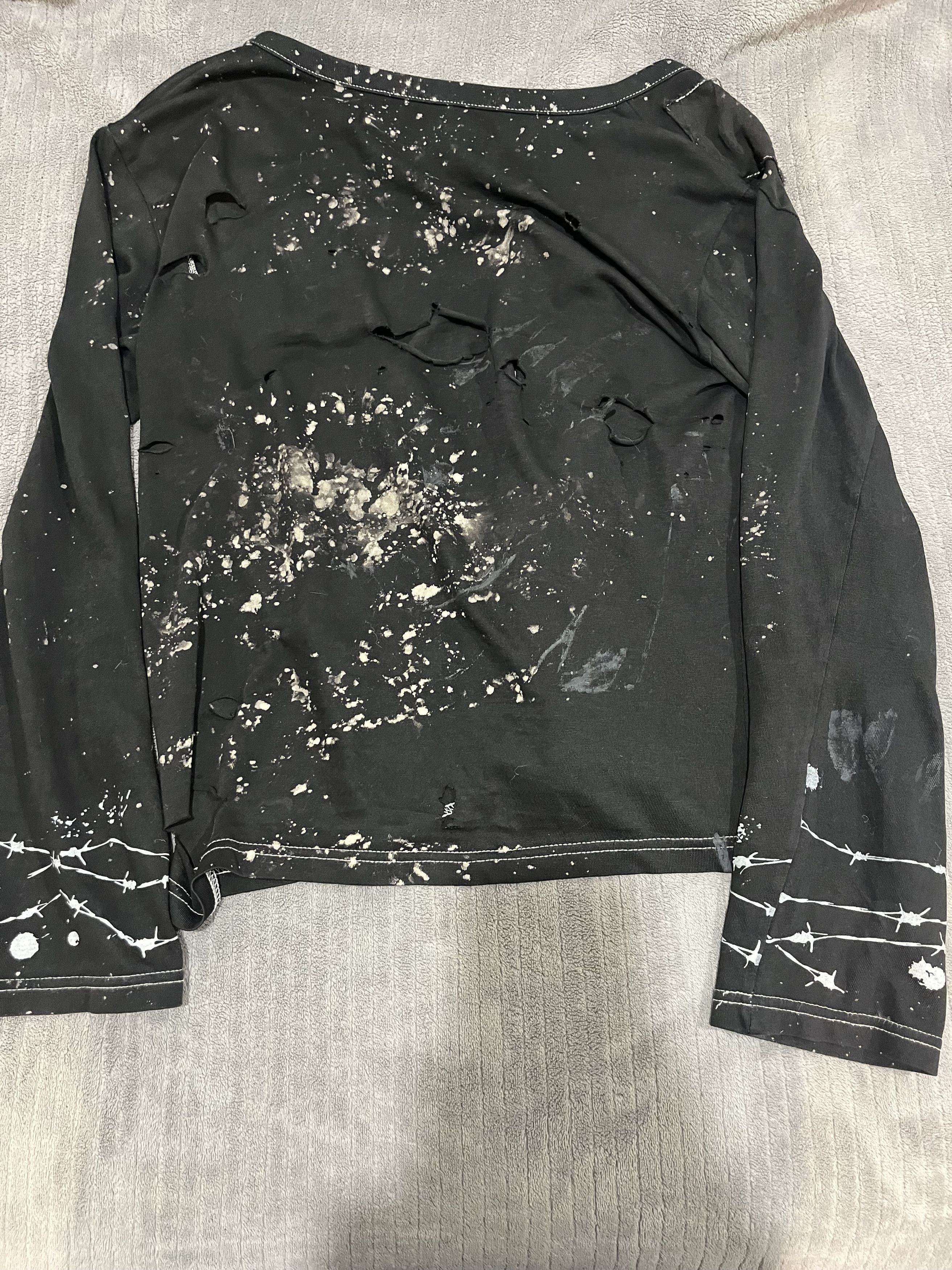 Japanese Brand H. Naoto Anarychyism For Plus Black Cardigan Size US M / EU 48-50 / 2 - 2 Thumbnail