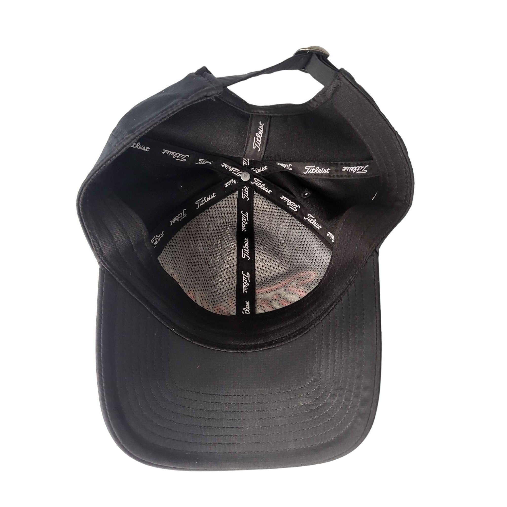 Titleist Titleist Golf Hat Adjusted Strap Black Red Athleisure OS Cas Size ONE SIZE - 5 Thumbnail