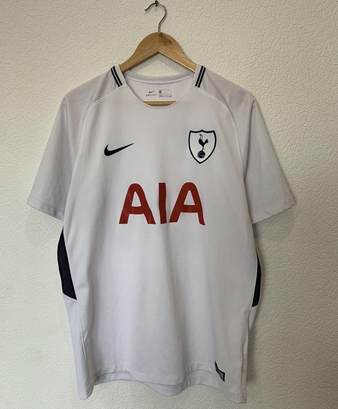 Nike MARSH TOTTENHAM NIKE 2017/2018 HOME KIT SOCCER JERSEY Size US L / EU 52-54 / 3 - 1 Thumbnail