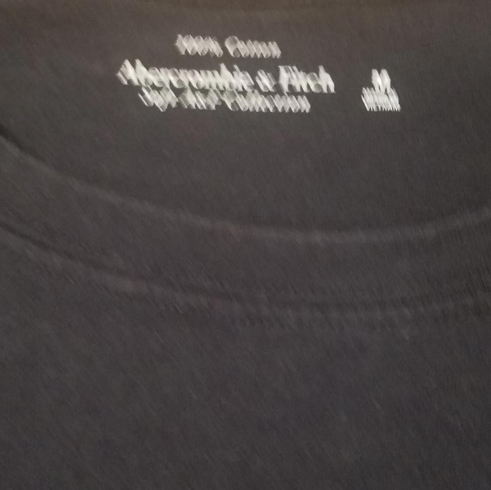 Abercrombie & Fitch Abercrombie & Fitch Black Crop Top Size Medium Size M / US 6-8 / IT 42-44 - 2 Thumbnail