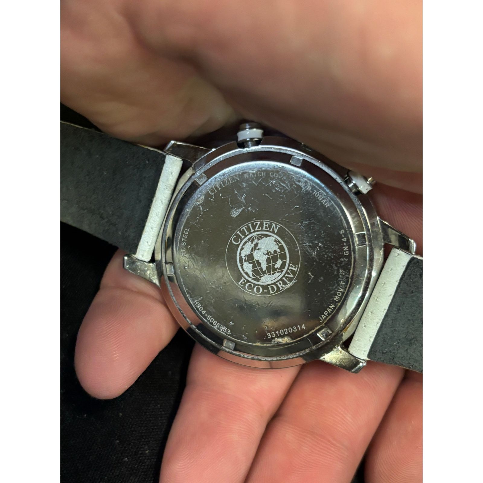 Citizen Citizen Eco-Drive White Mens Watch! It Works! Size ONE SIZE - 5 Thumbnail