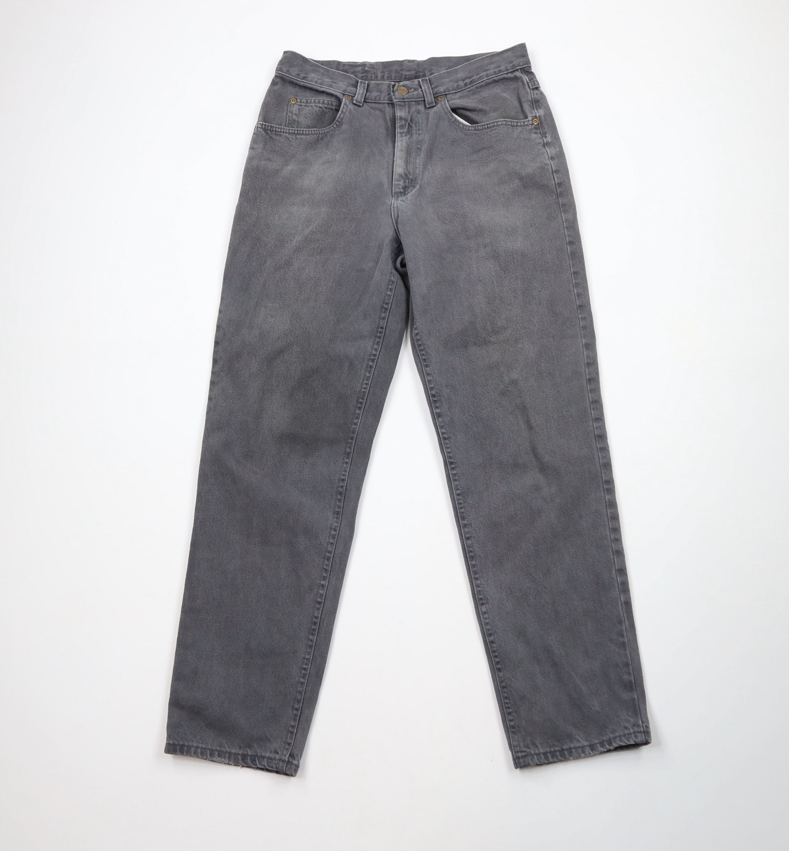 L.L. Bean × Vintage Vintage 90s LL Bean Straight Leg Denim Jeans Gray Cotton USA Size US 30 / EU 46 - 1 Thumbnail