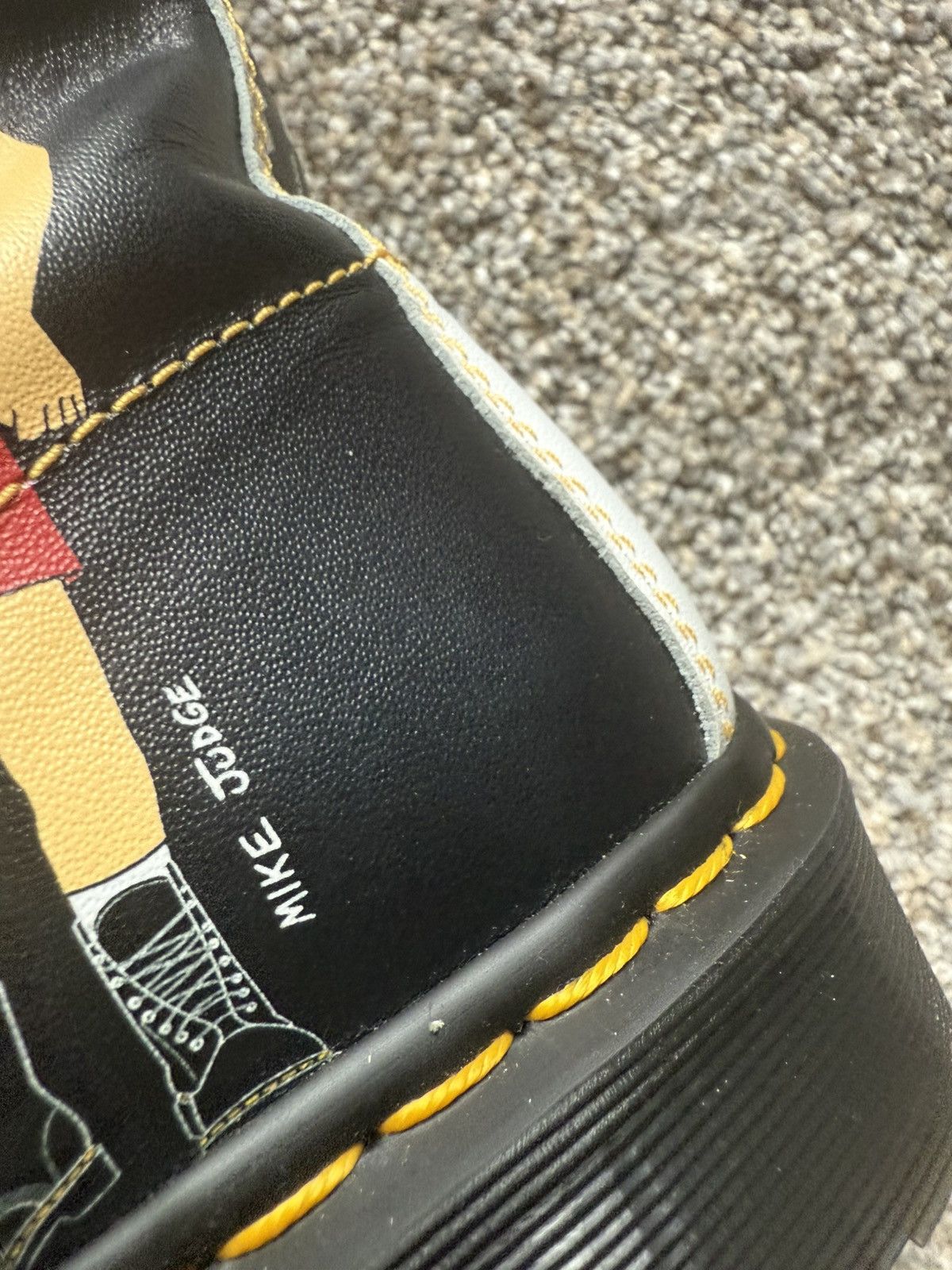 Dr. Martens Dr. Martens x Beavis and Butt-Head Pascal Leather Boots Size US 12 / EU 45 - 4 Thumbnail