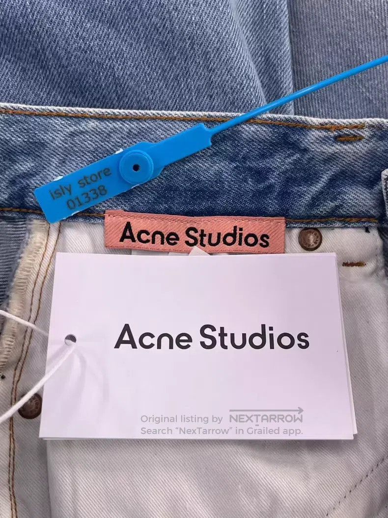 Acne Studios Acne Studios Classic Style Loose High Rise Straight Leg Wi Size 26" / US 2 / IT 38 - 4 Thumbnail