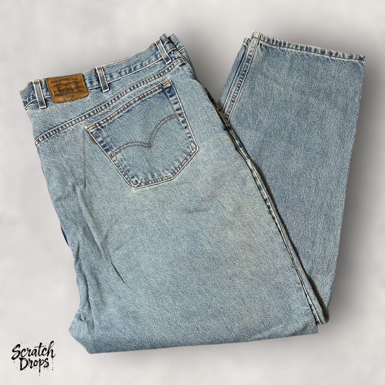Levi's Vintage Levi's Signature 545 Men's Jeans Deadstock W54 L32 Size US 38 / EU 54 - 7 Thumbnail