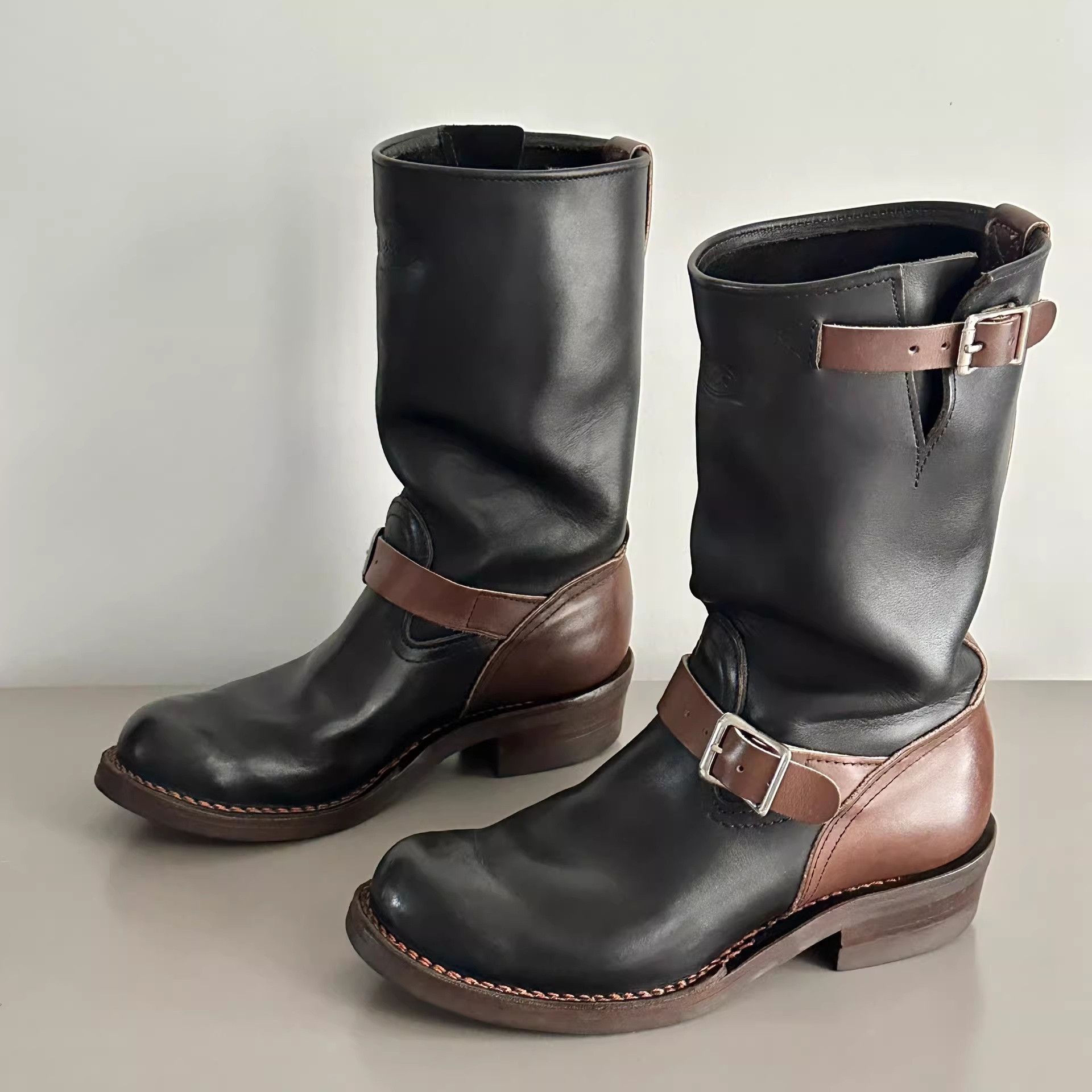 WESCO Wesco Boss 8.5D Old Oil Leather Boots Size US 8.5 / EU 41-42 - 4 Thumbnail