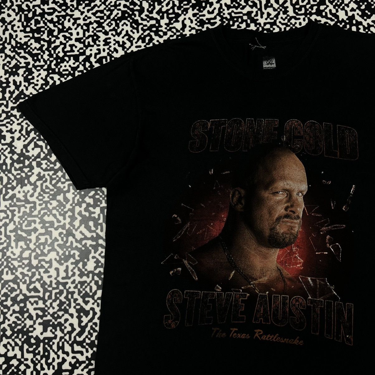 WWE Vintage Y2K WWE Stone Cold Steve Austin Texas Style T-shirt Size US L / EU 52-54 / 3 - 4 Thumbnail