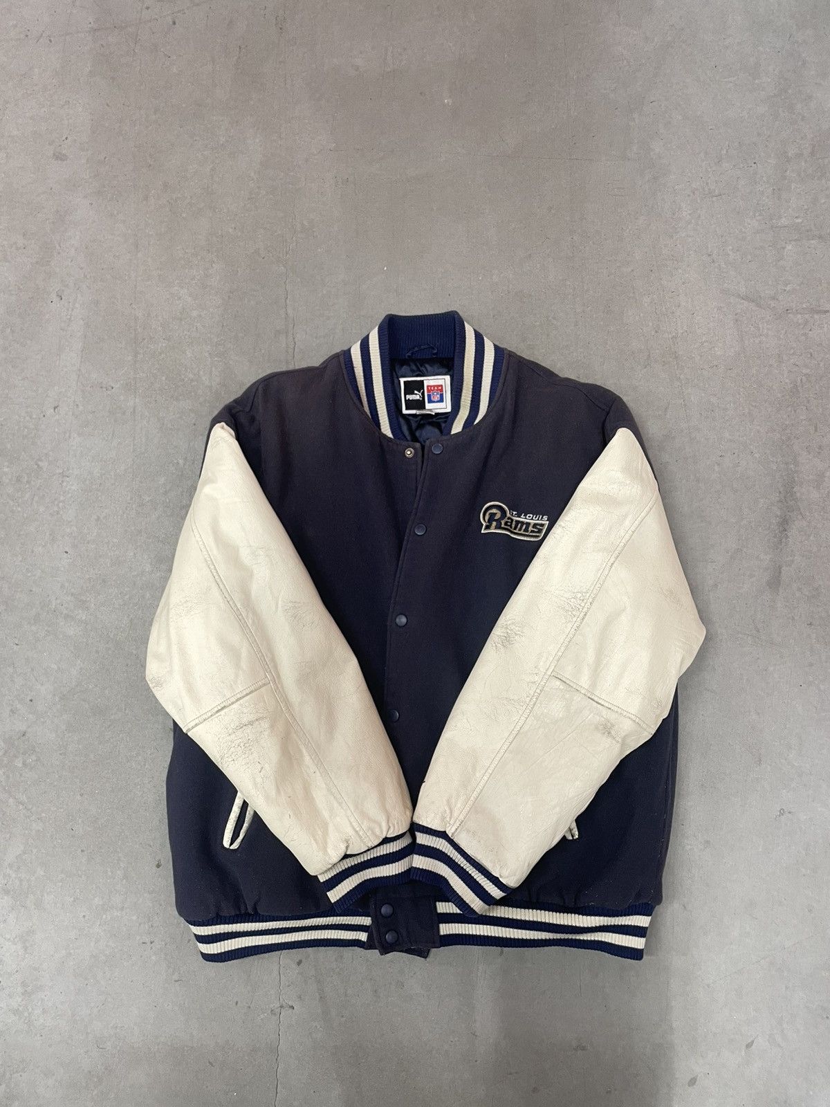 NFL Crazy vintage nfl varsity jacket Size US XXL / EU 58 / 5 - 3 Thumbnail